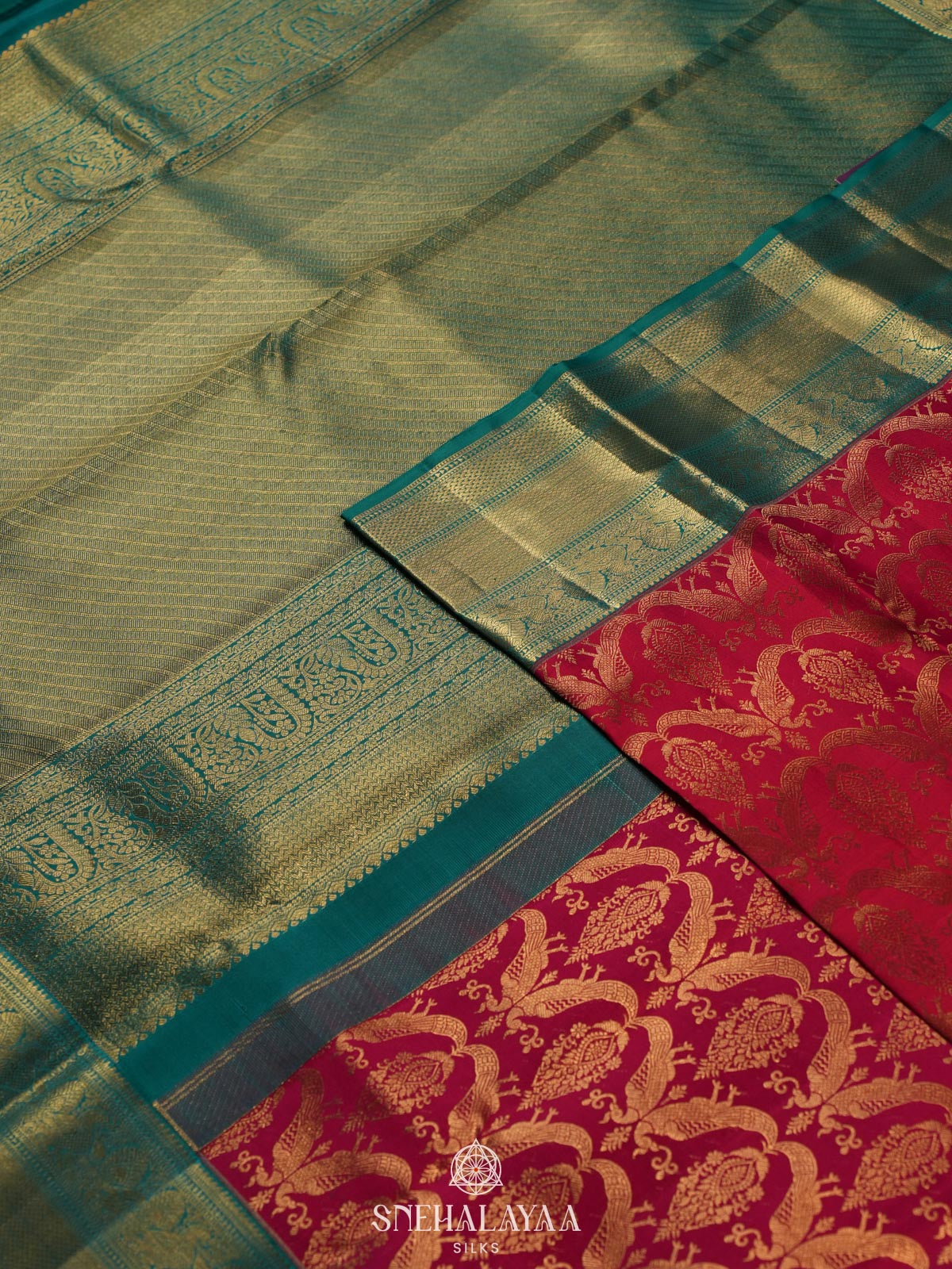 Pink Kanjivaram Silk Saree