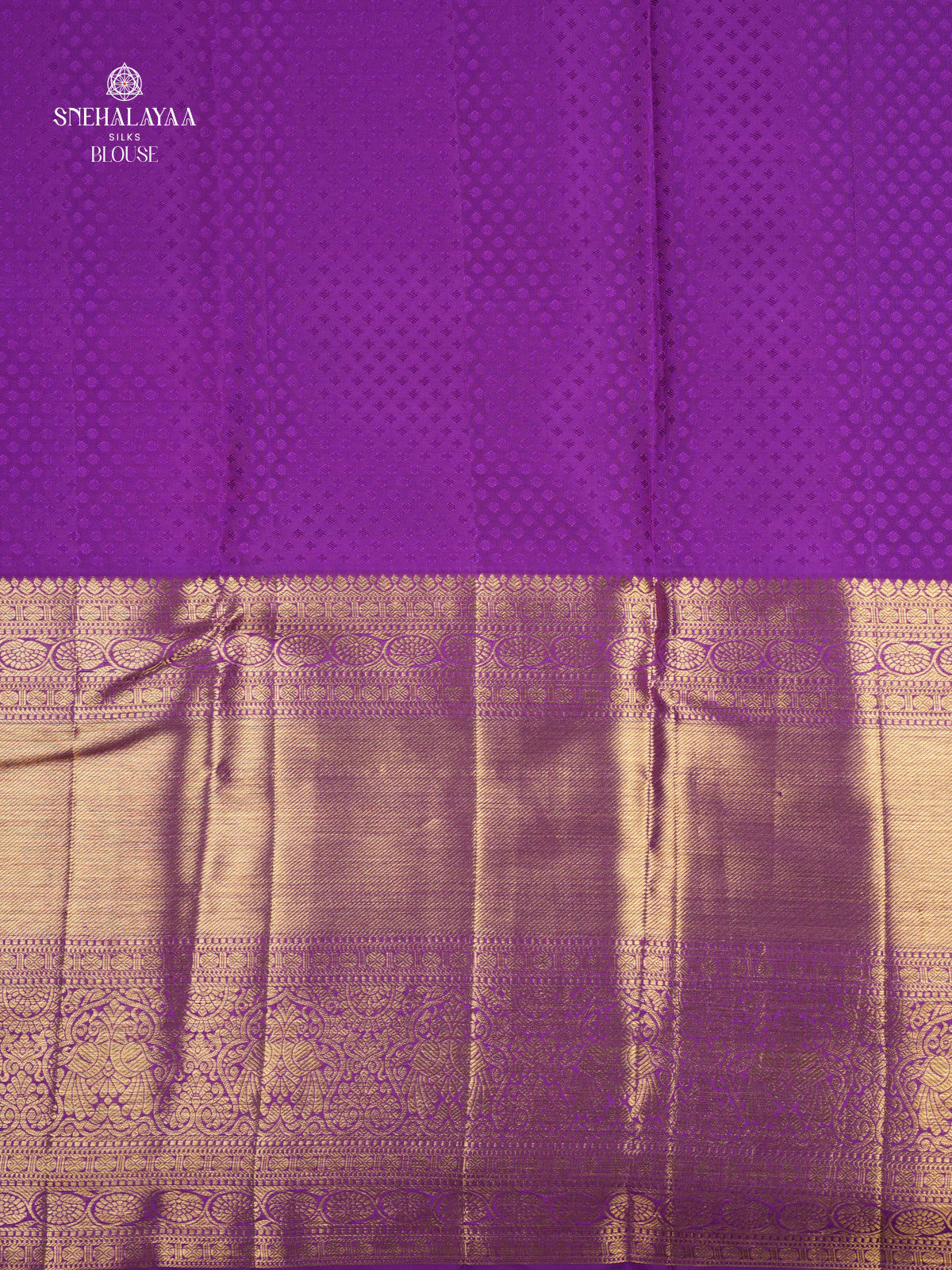 Peacock Blue Kanjivaram Silk Saree