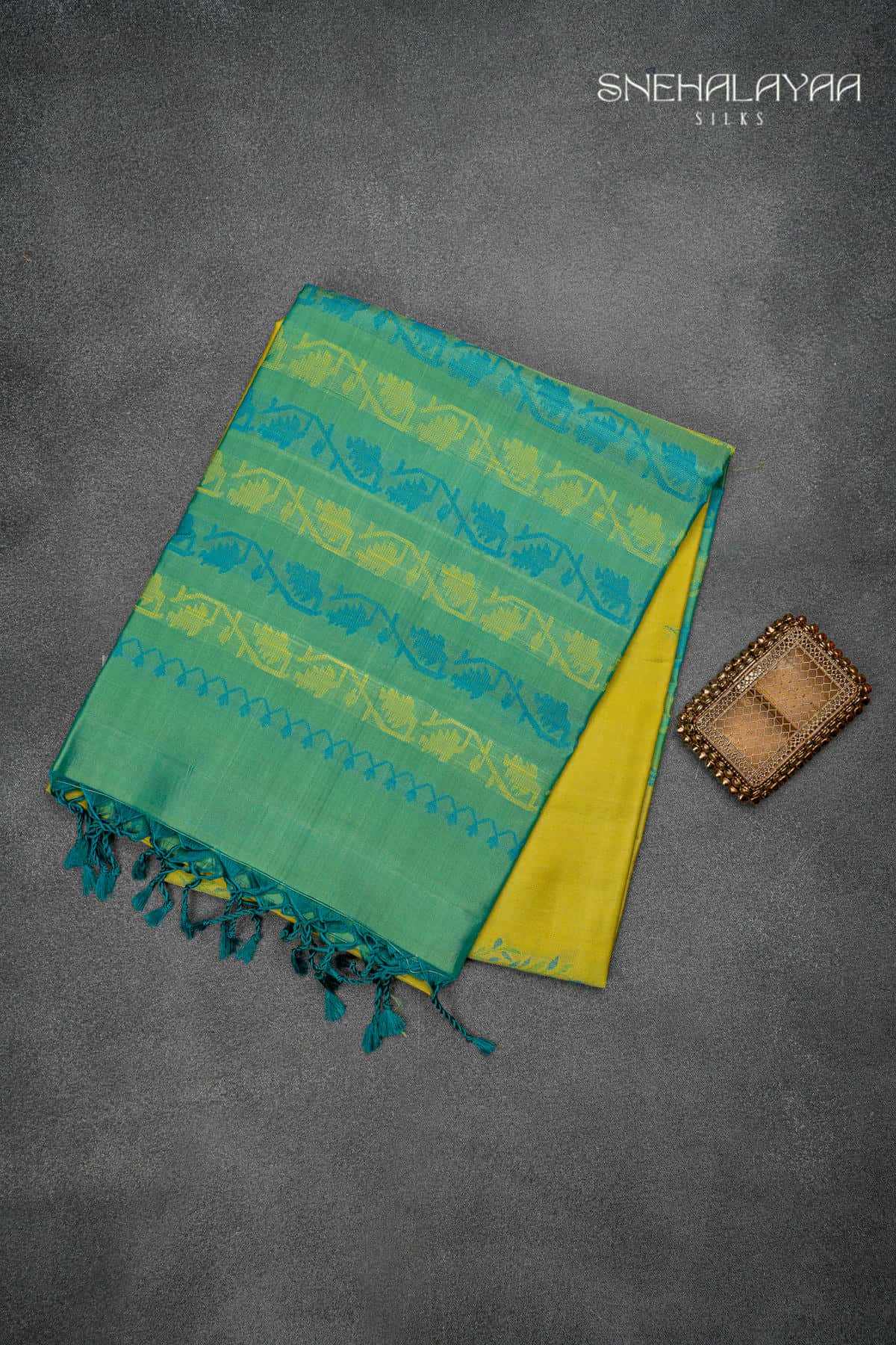 Green Soft Silk Saree