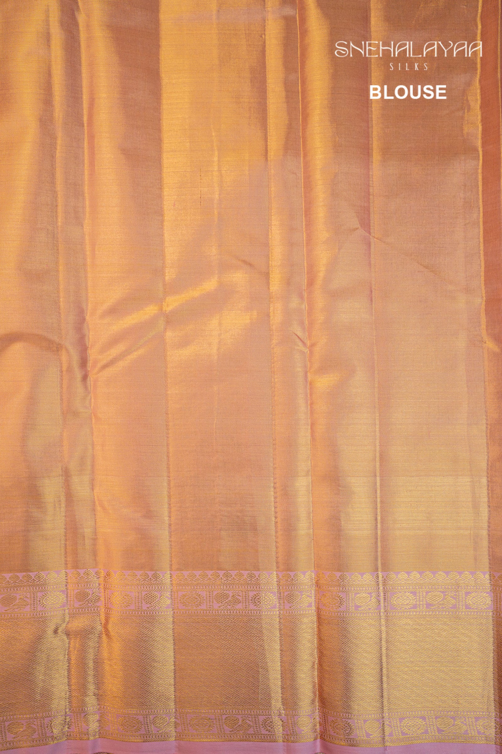 Gold Kancheevaram Tissue Silk Saree