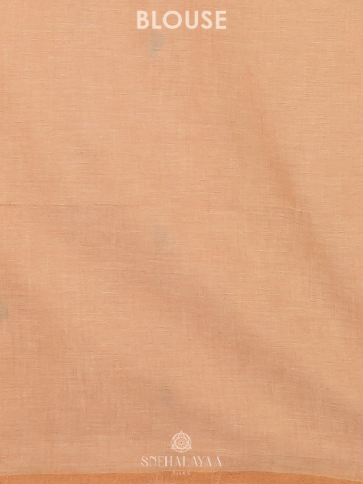 Peach Sambalpuri Cotton Saree