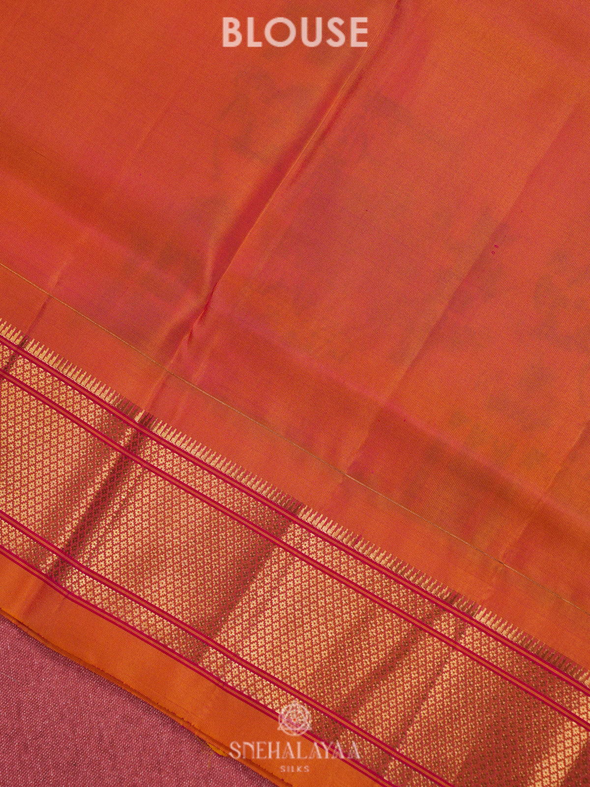 Pink Kanjivaram Silk Saree