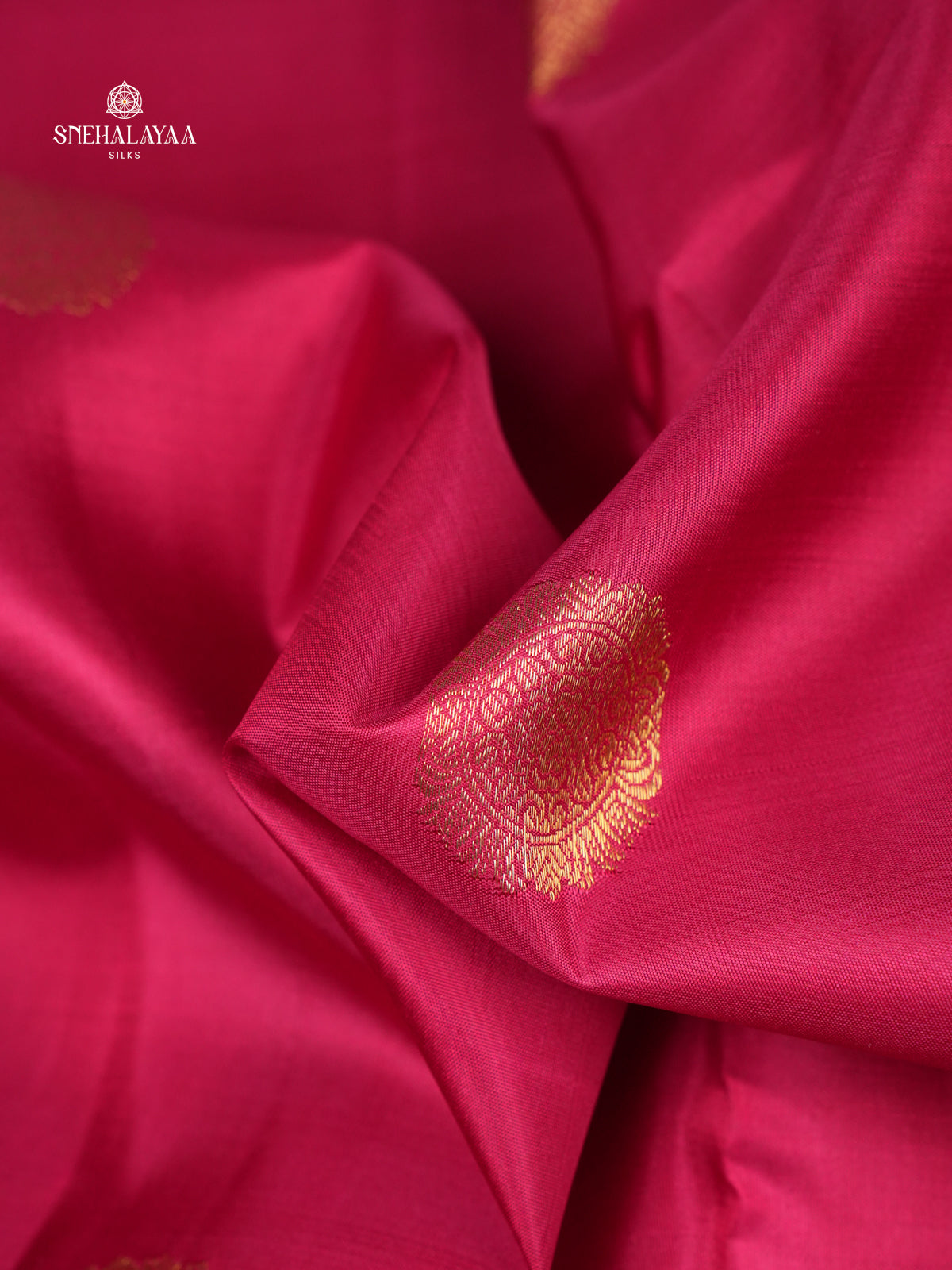 Pink Kanjivaram Silk Saree