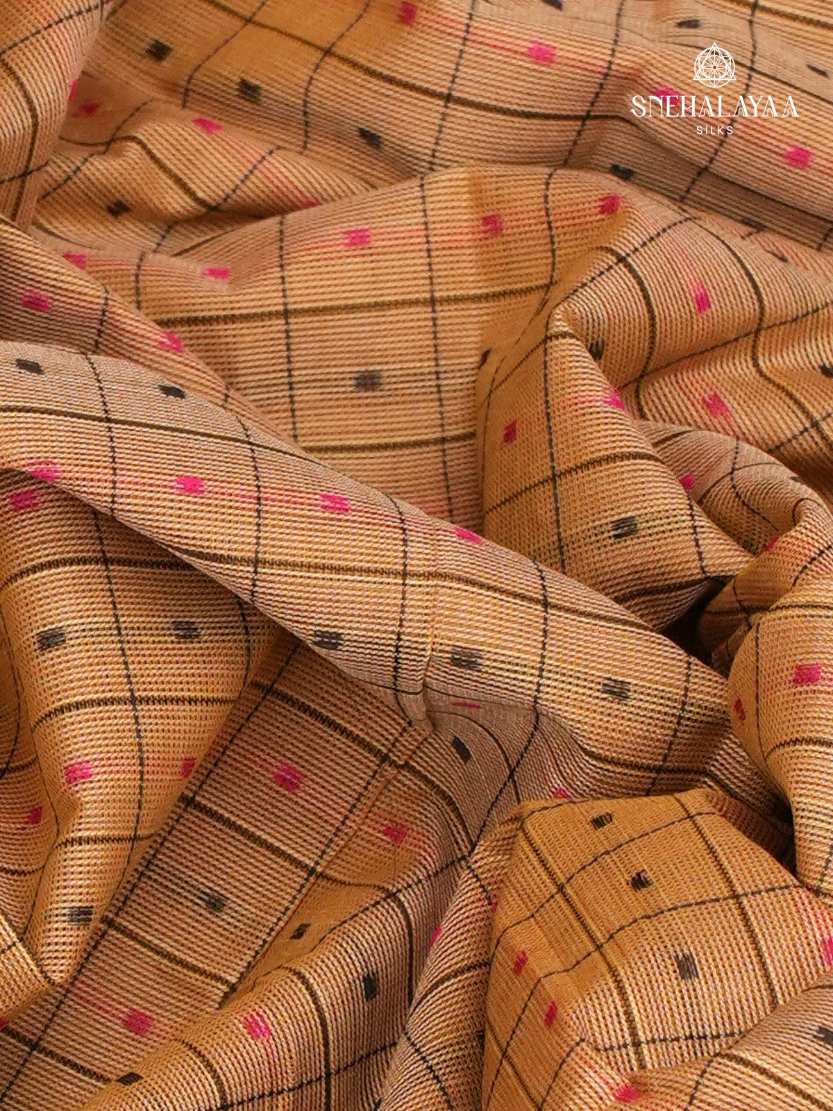 Brown Chettinad Cotton Saree