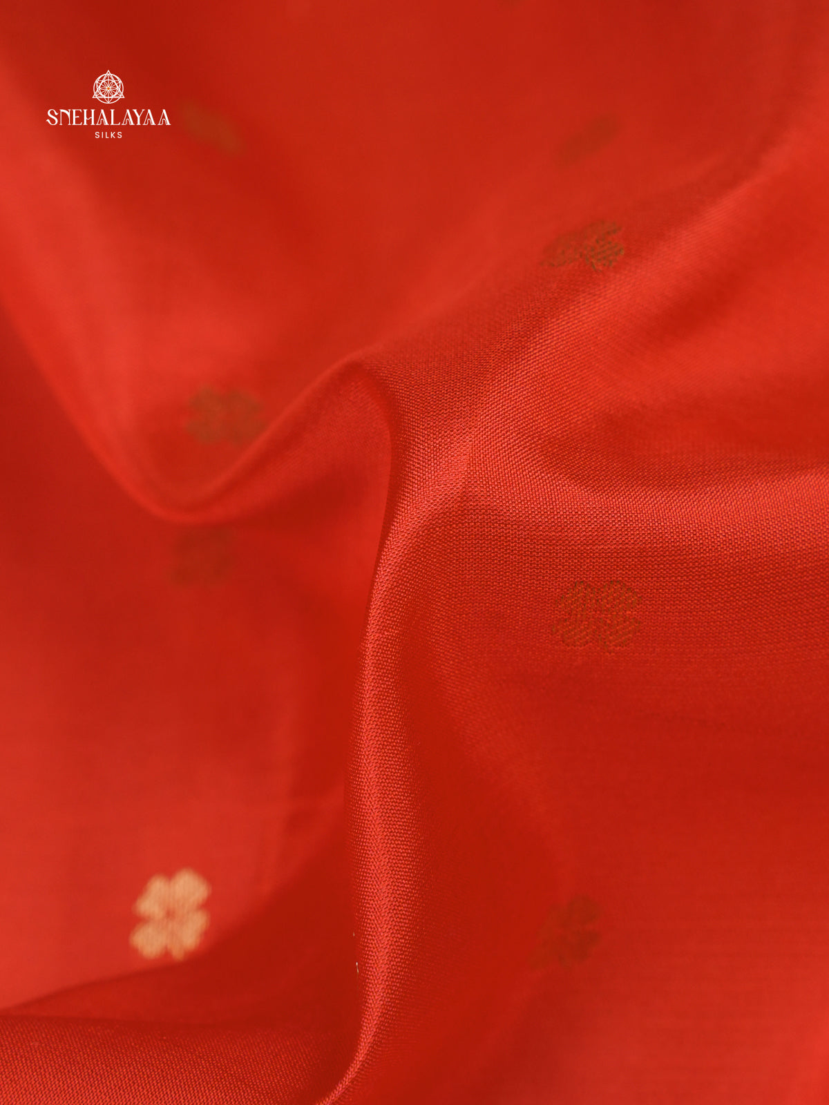 Orange Kanjivaram Silk Saree