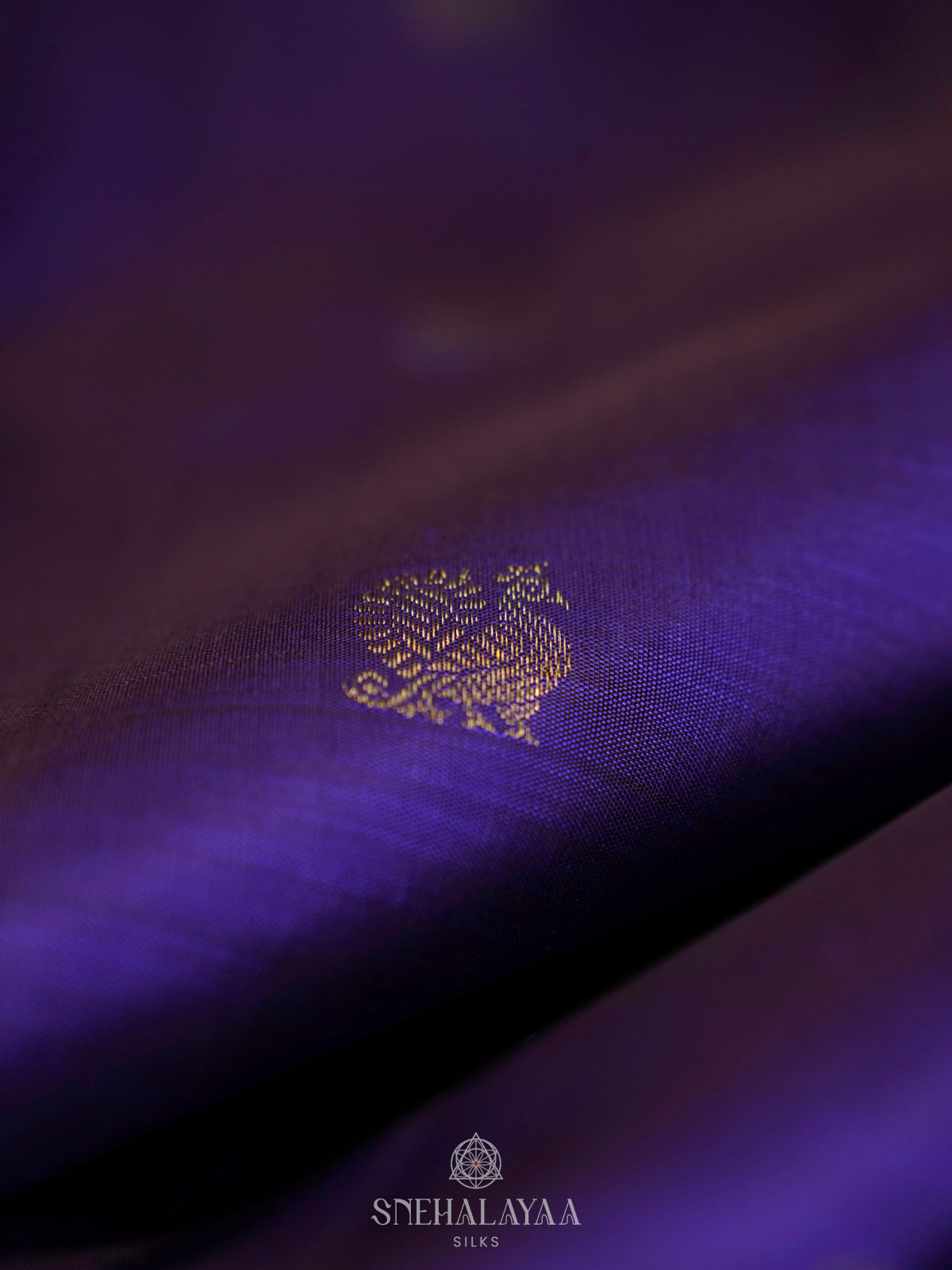 Purple Kanjivaram Silk Saree
