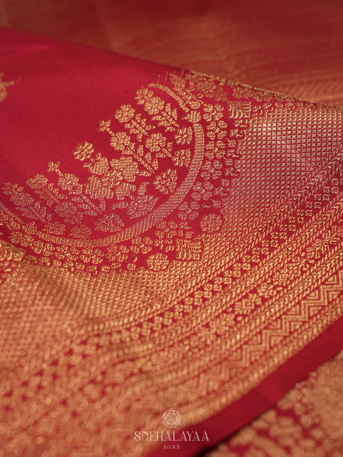Pink Kanjivaram Silk Saree