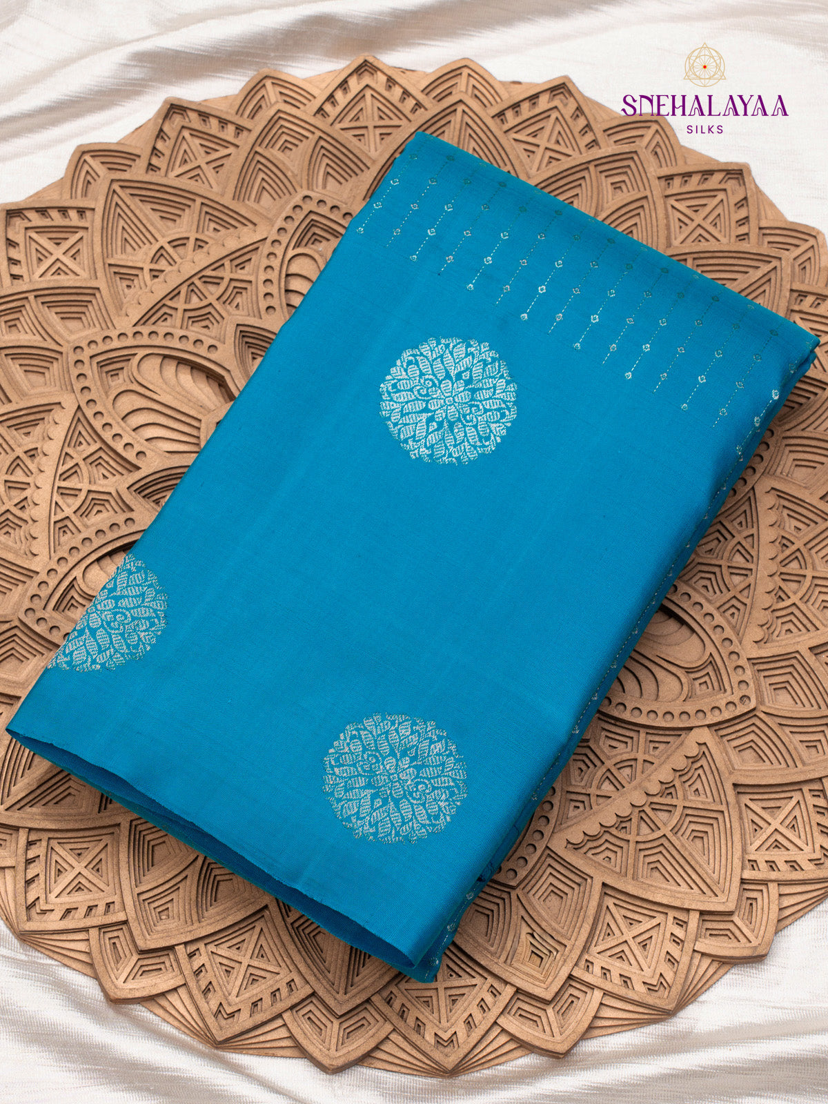 Blue Kanjivaram Silk Saree