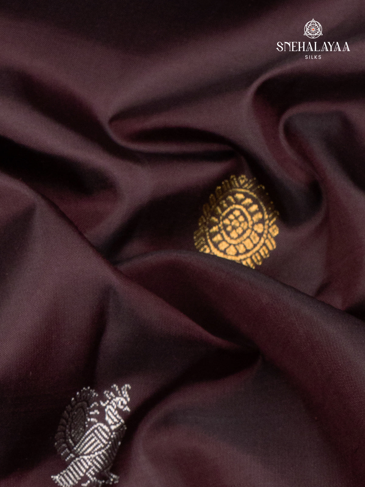 Purple Kanjivaram Silk Saree