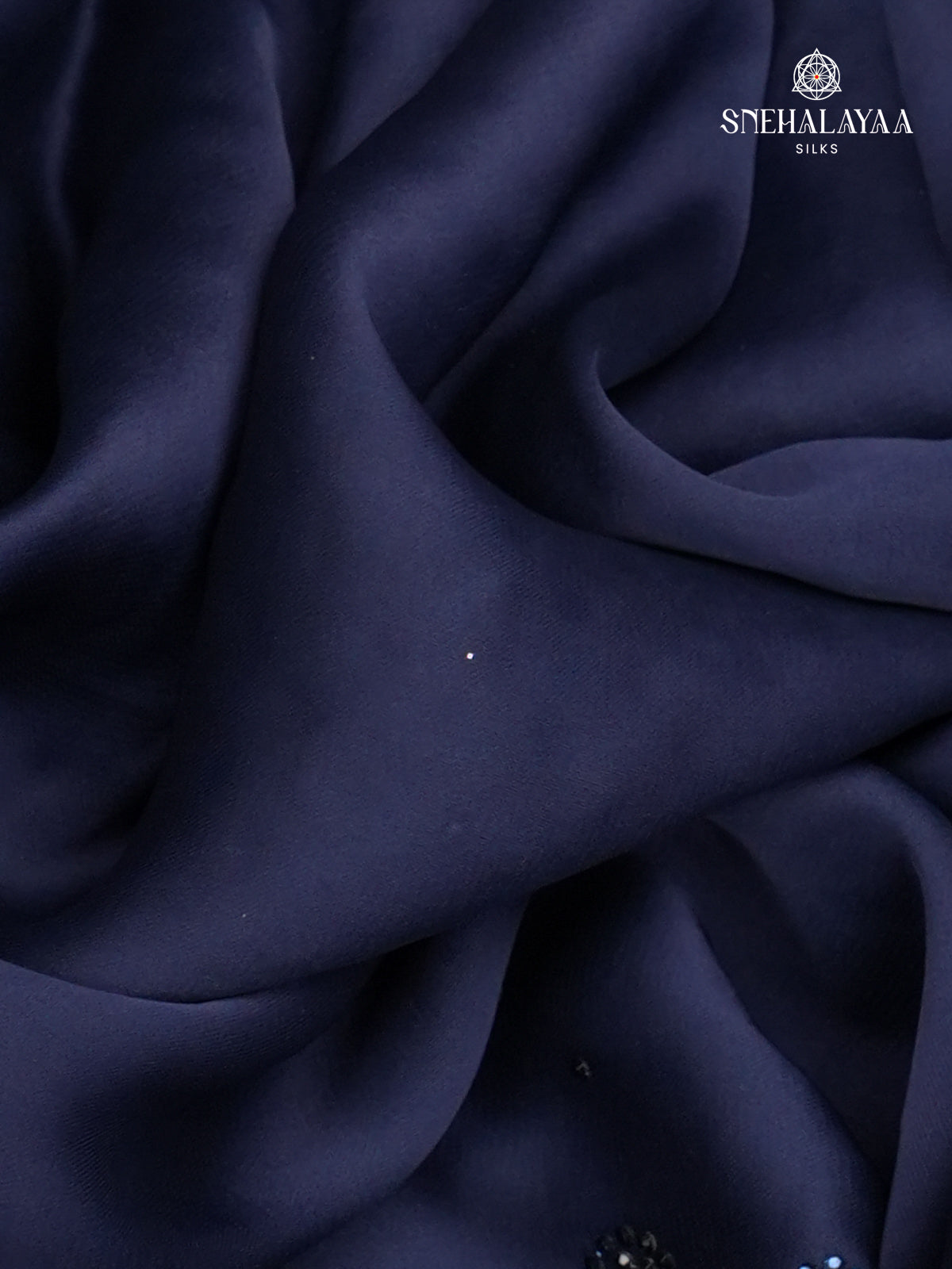 Royal Blue Designer Saree