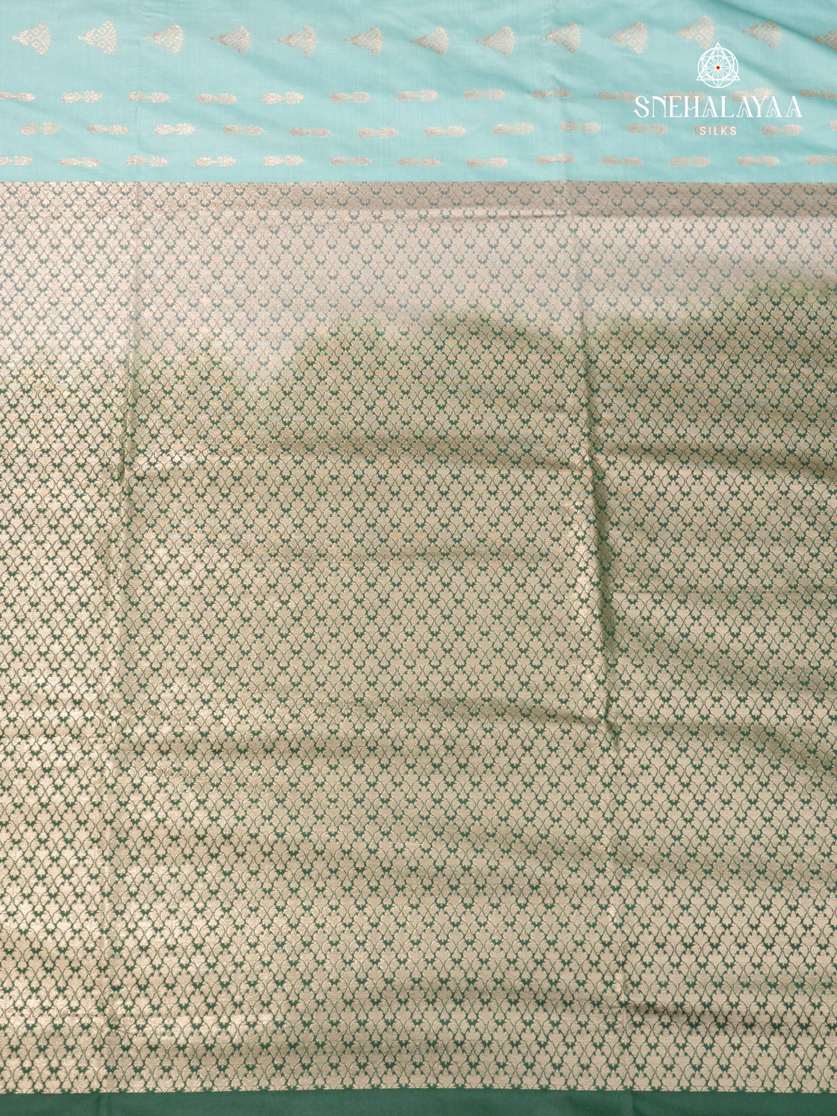 Sky Blue Soft Silk Saree