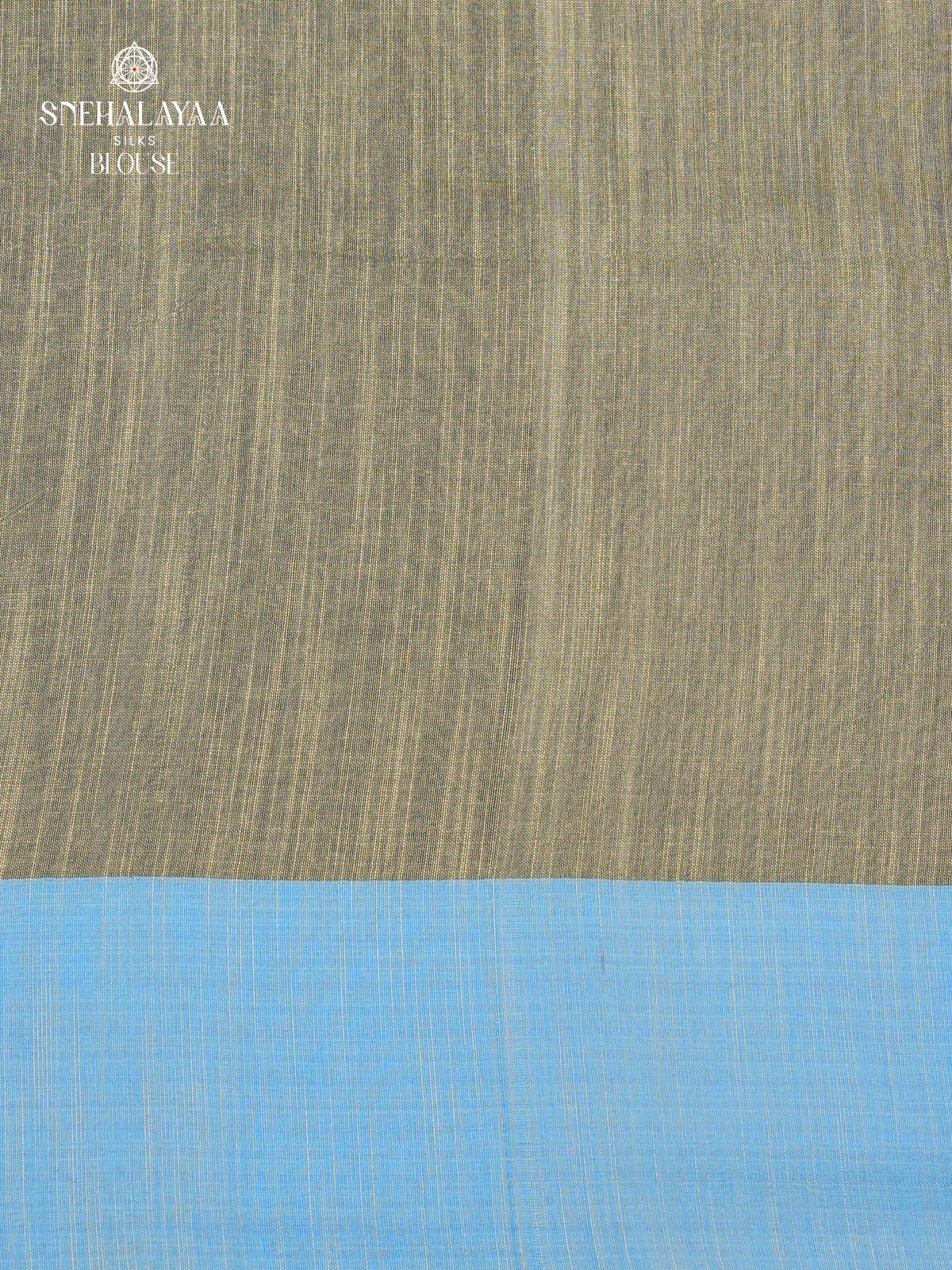 Olive Green Sambalpuri Cotton Saree