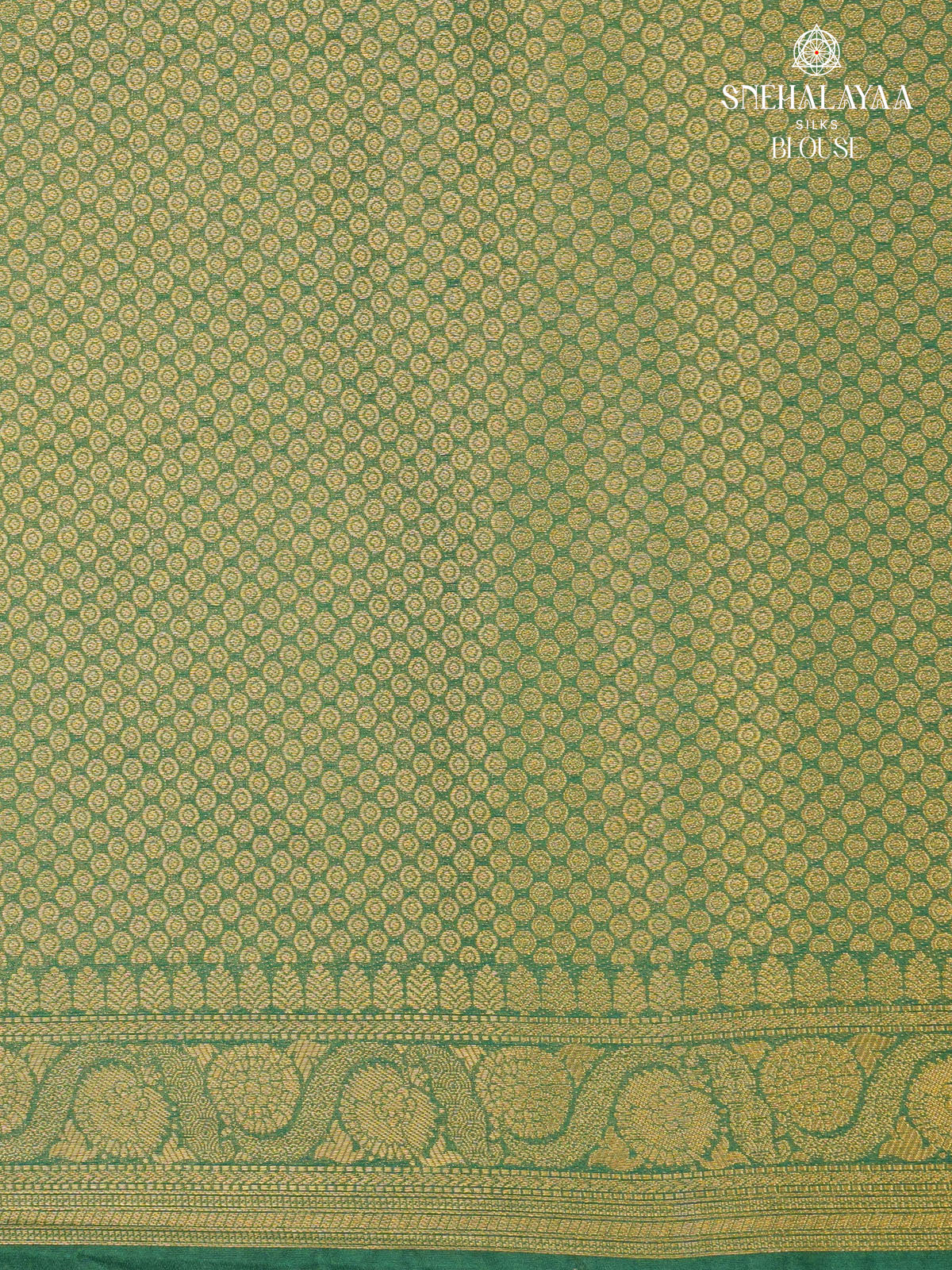 Emerald Green Soft Silk Saree