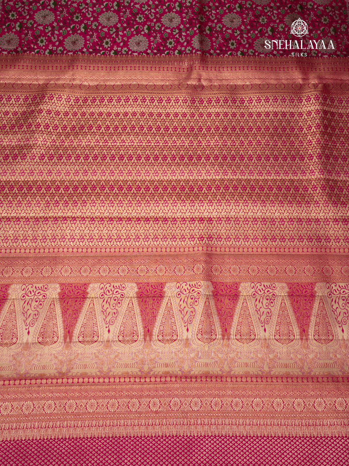 Pink Tissue Kanjivaram Silk Saree