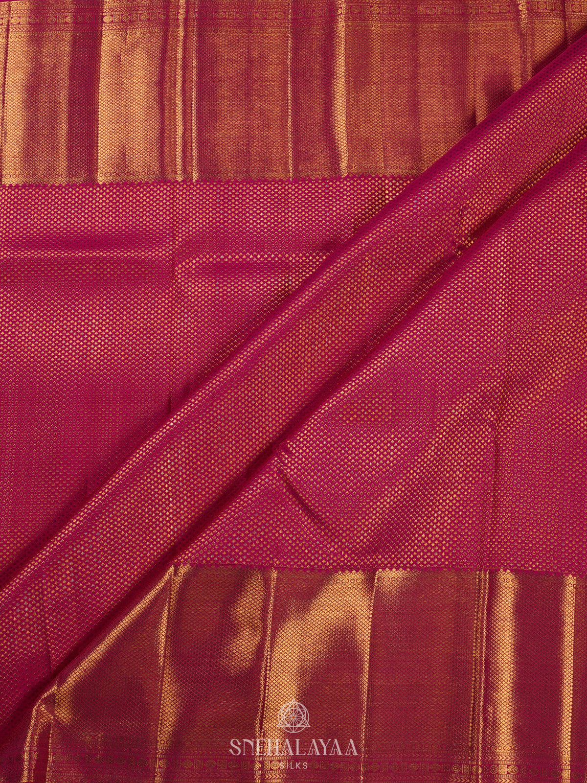 Pink Kanjivaram Silk Saree