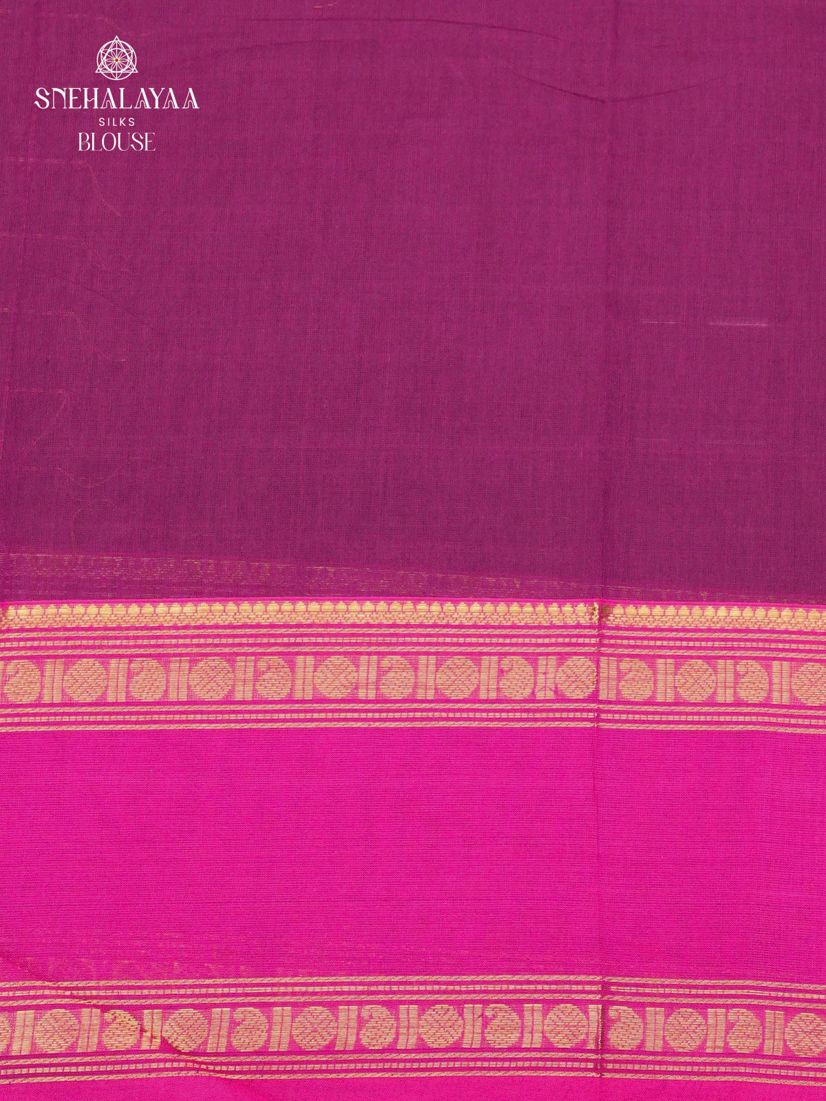Deep Purple Chettinad Cotton Saree