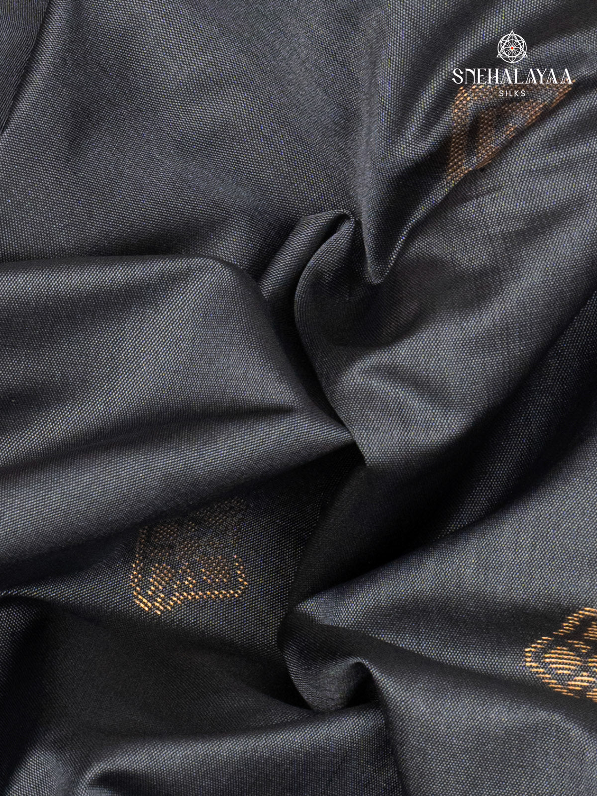 Grey Gadwal Silk Saree