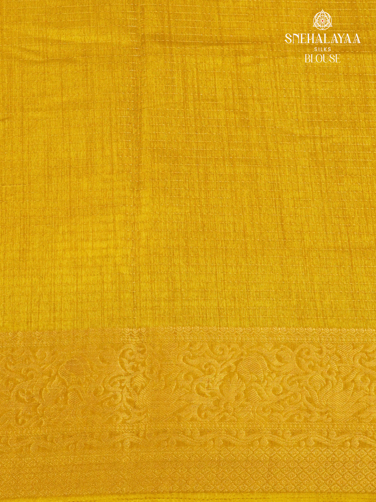 Yellow Dola Silk Saree