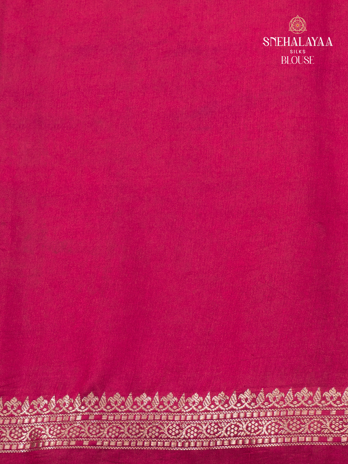 Pink Banaras Dupion Saree