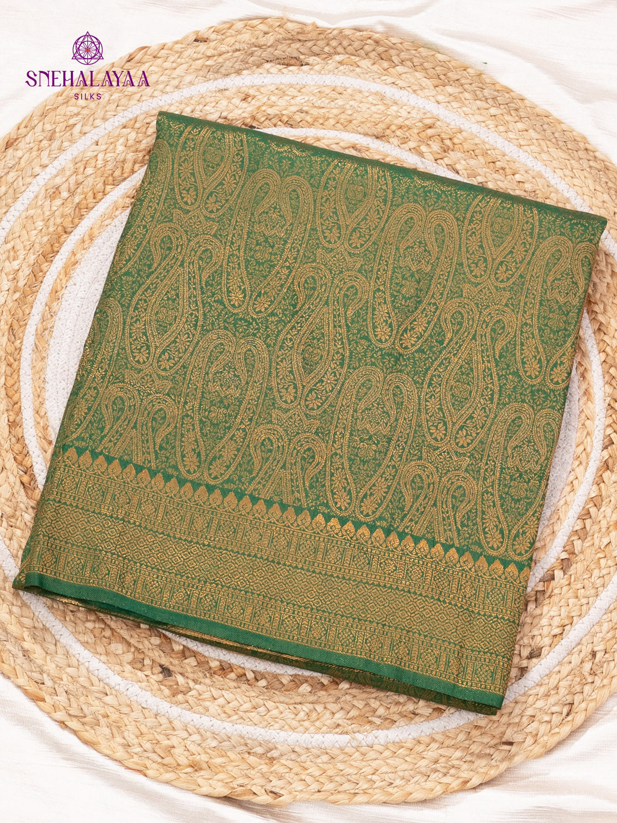 Green Soft Silk Saree