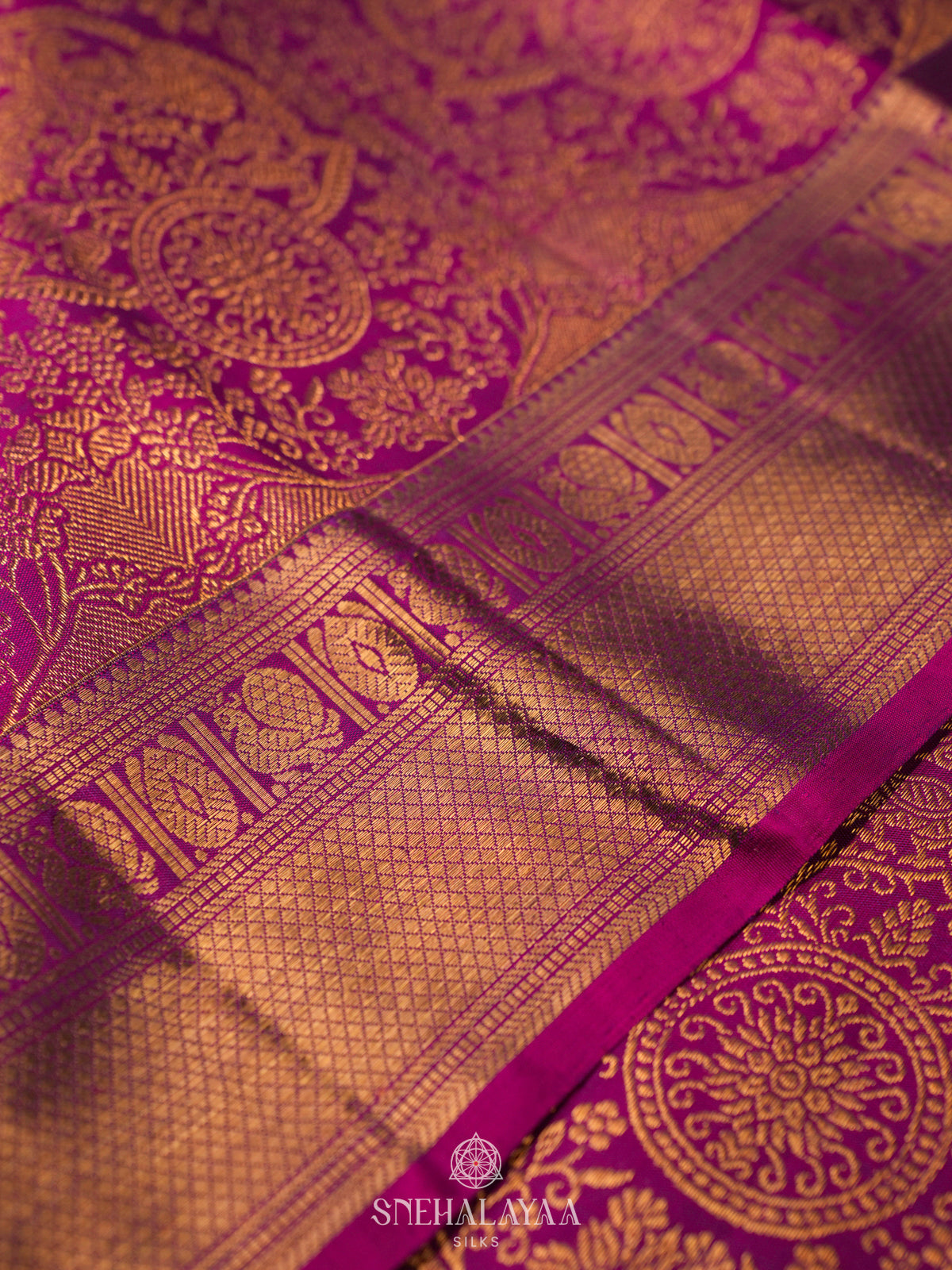 Pale Green Kanjivaram Silk Saree