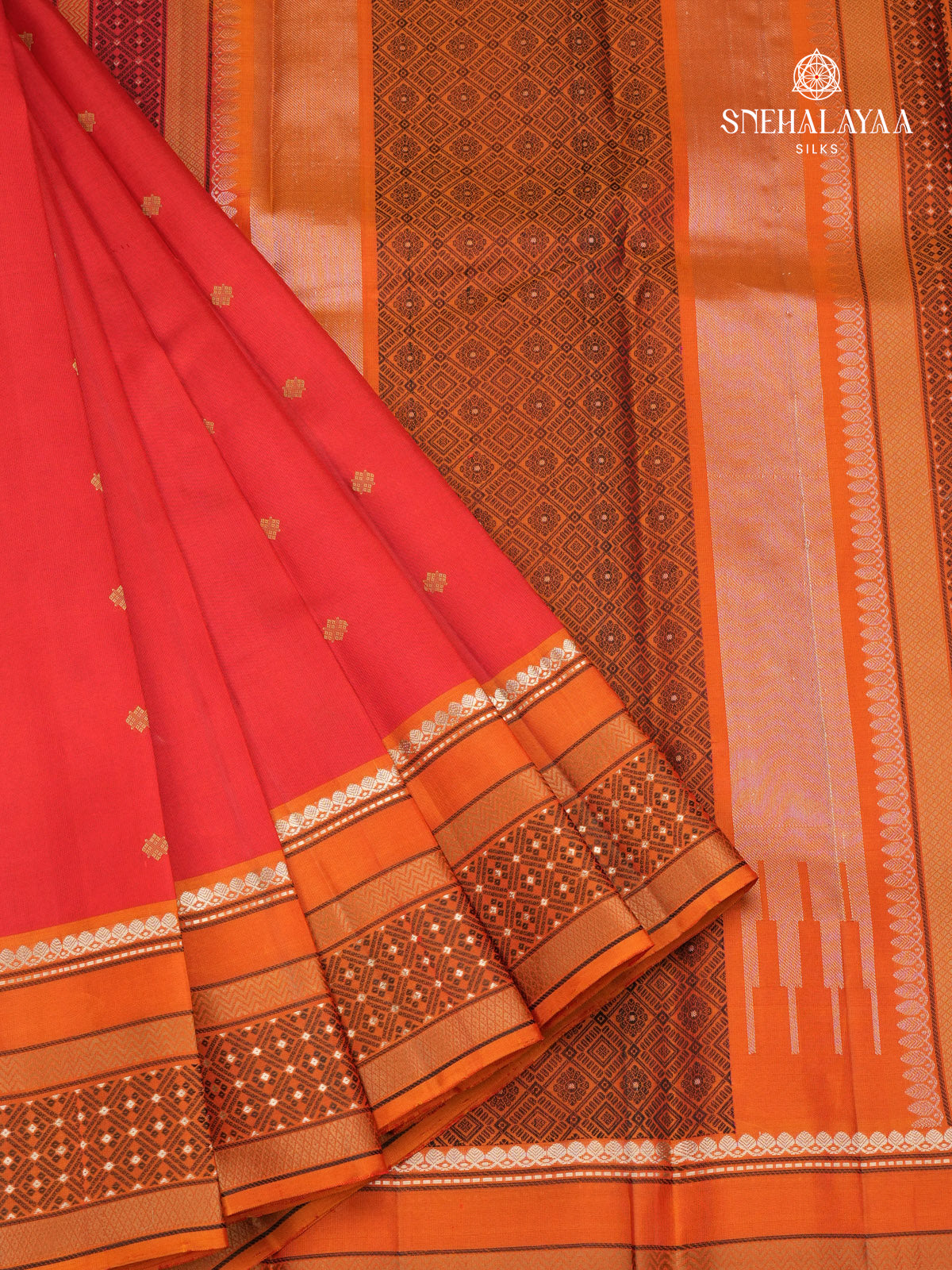 Red Kanjivaram Silk Saree