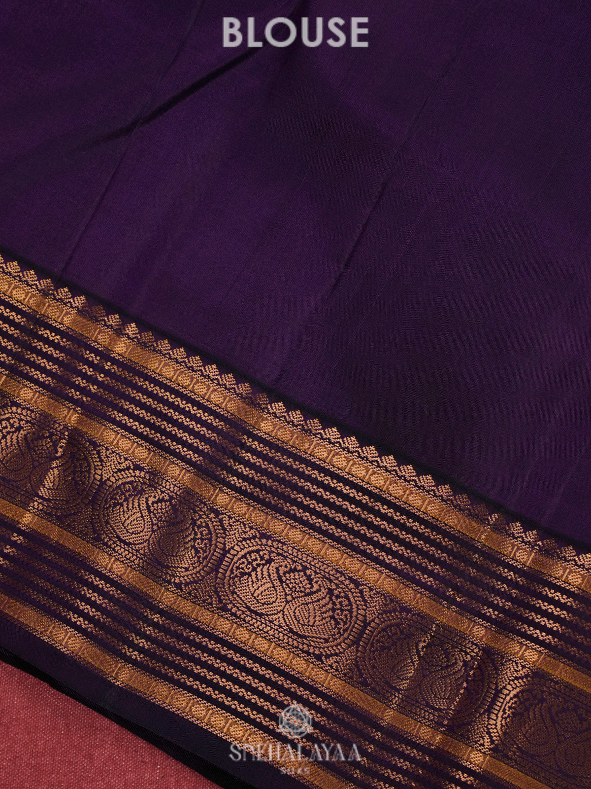 Sky Blue Kanjivaram Silk Saree