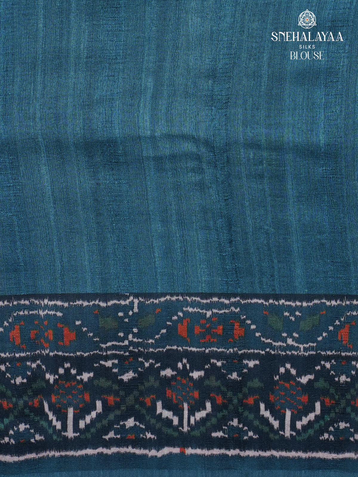 Rani Pink Floral Printed Tussar Saree