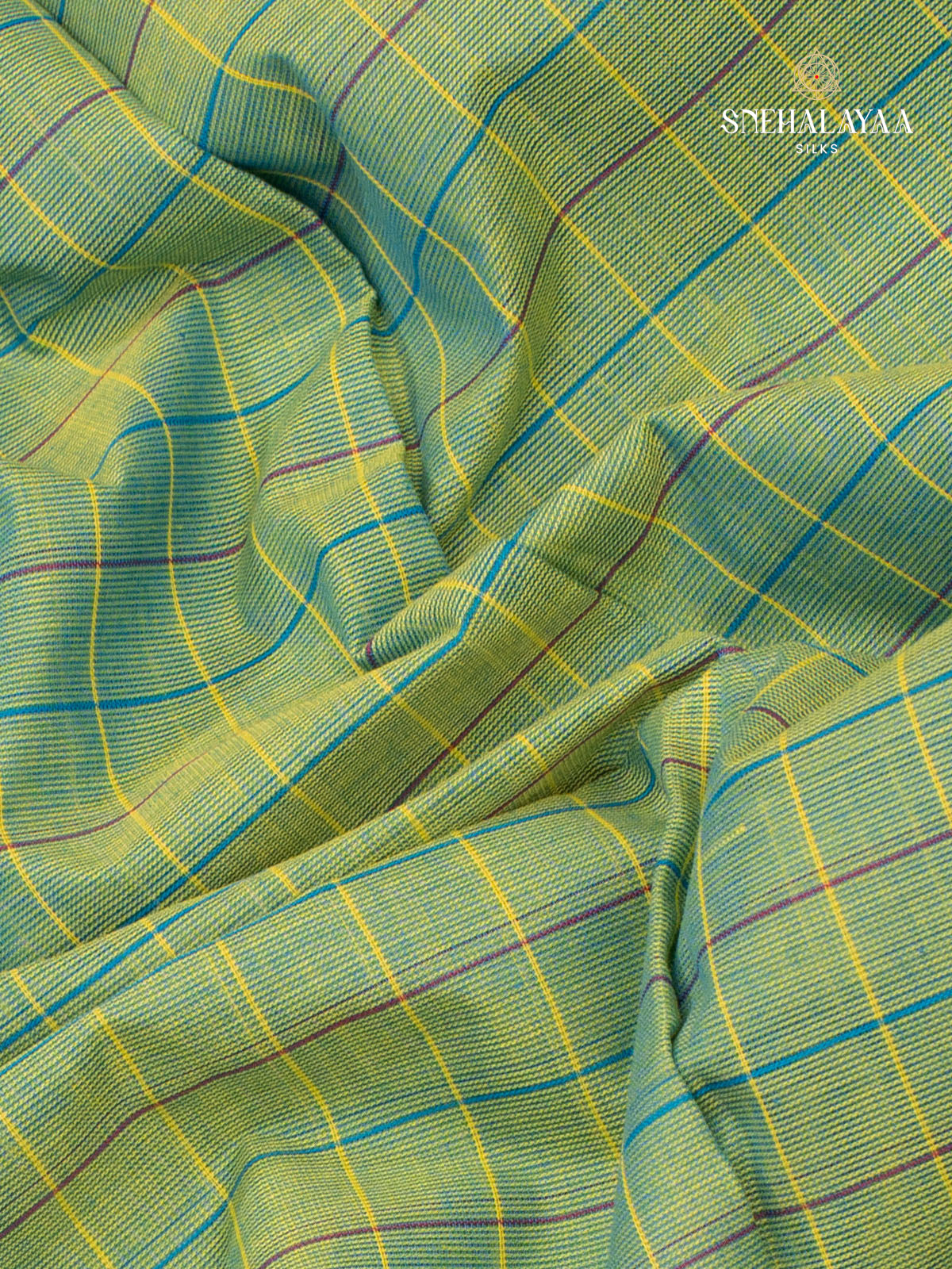 Green Kanchi Cotton Saree