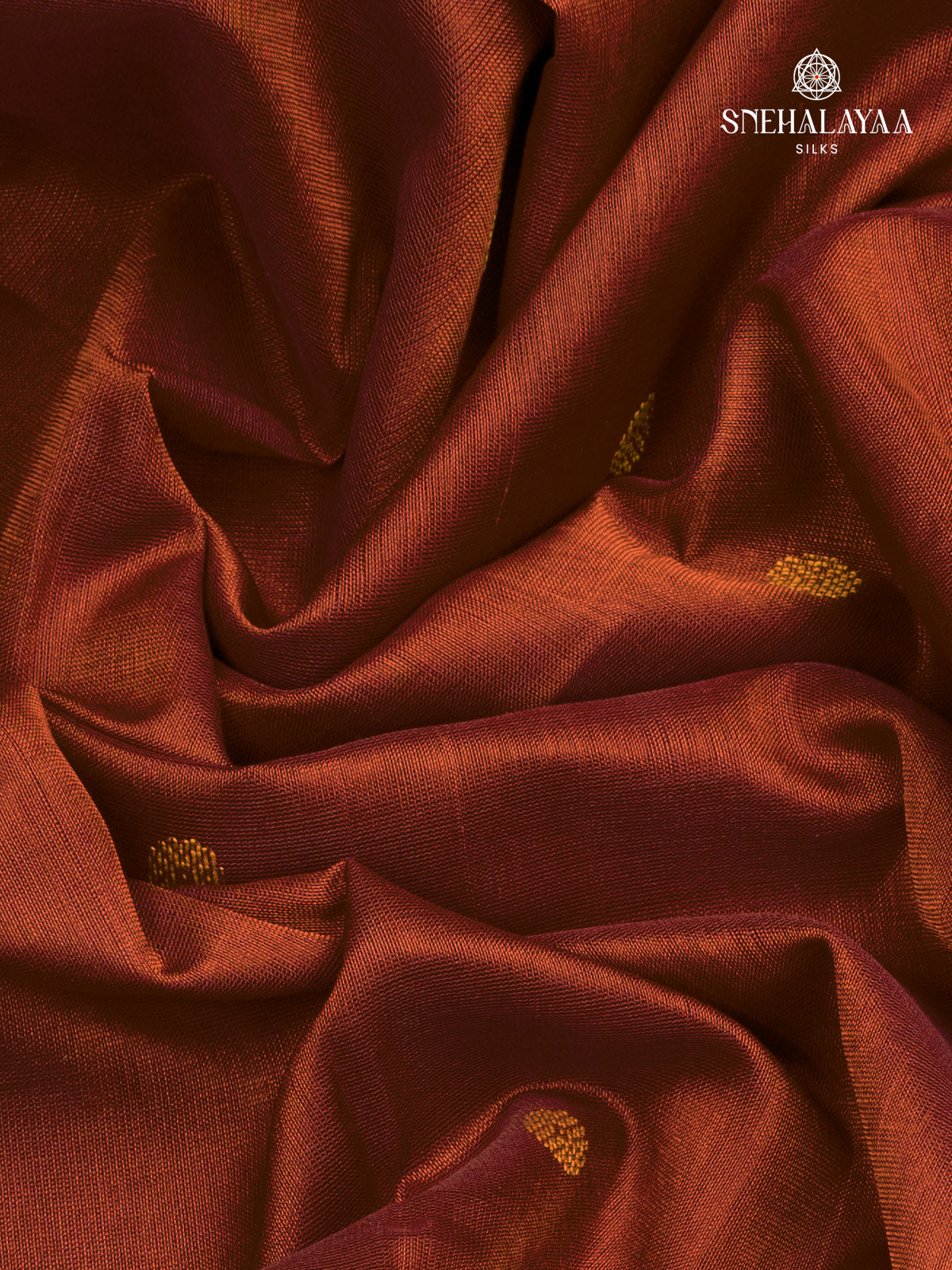 Brown Kanchi Silk Cotton Saree