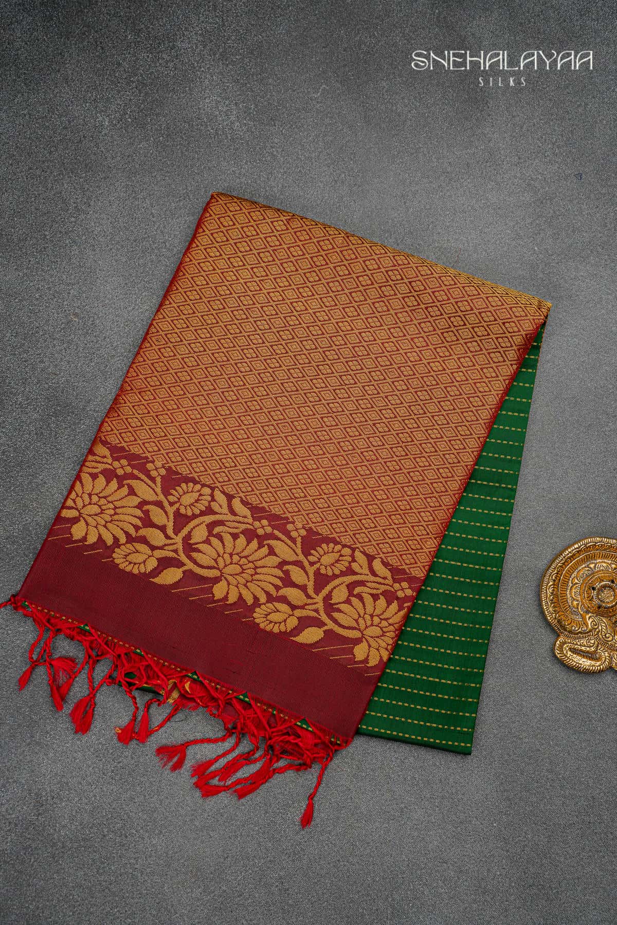 Green Soft Silk Saree