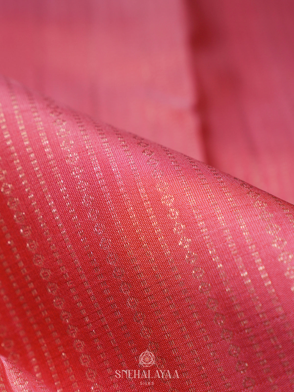 Pink Kanjivaram Silk Saree