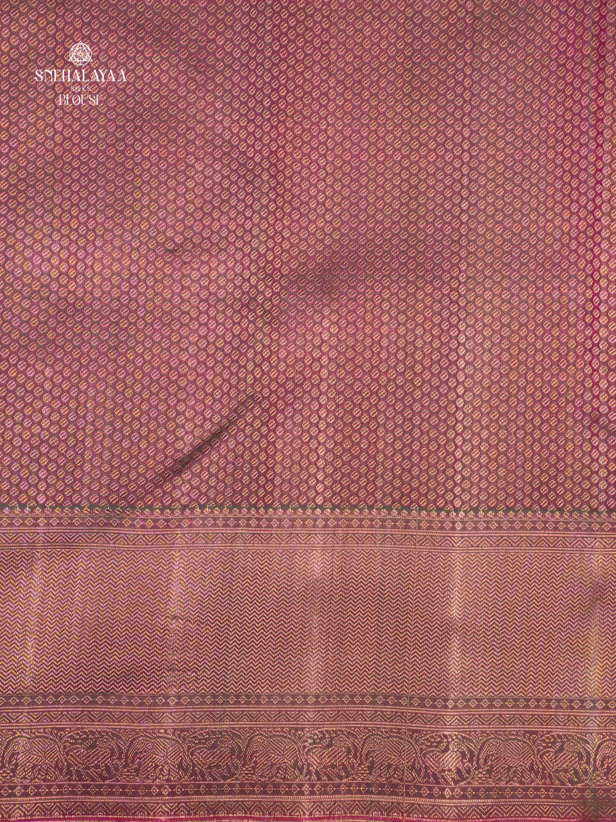 Red Kanjivaram silk saree