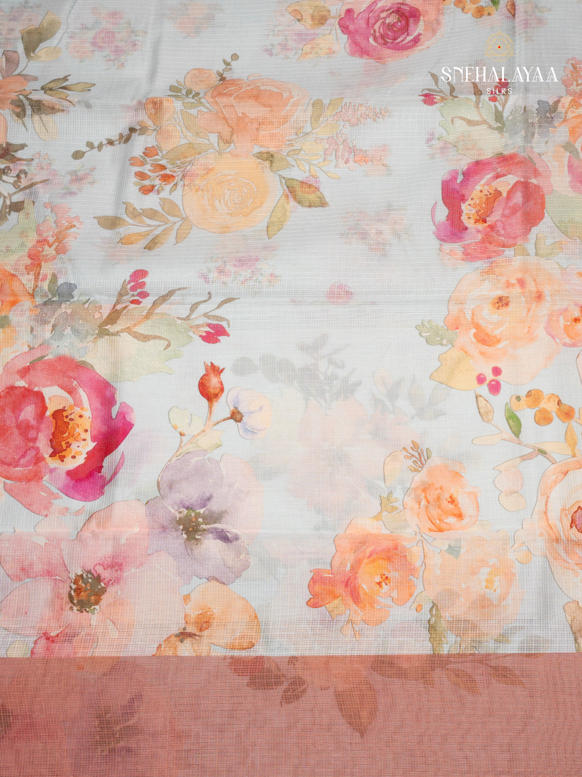 Light Blue Kota Saree