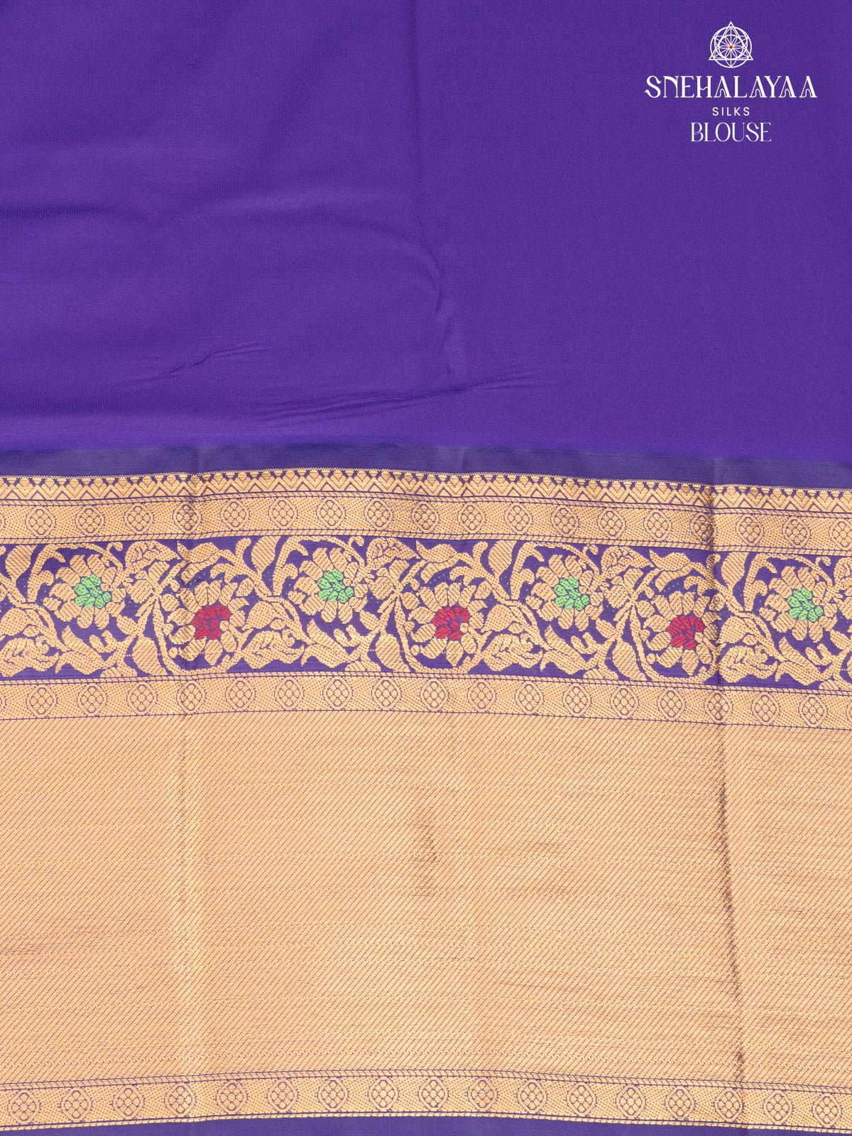 Rust Orange Gadwal Silk Saree