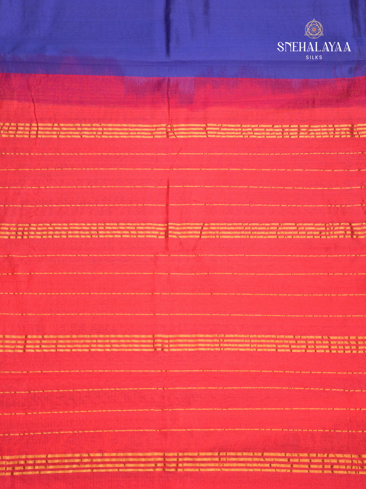 Blue Mangalagiri Silk Cotton Saree