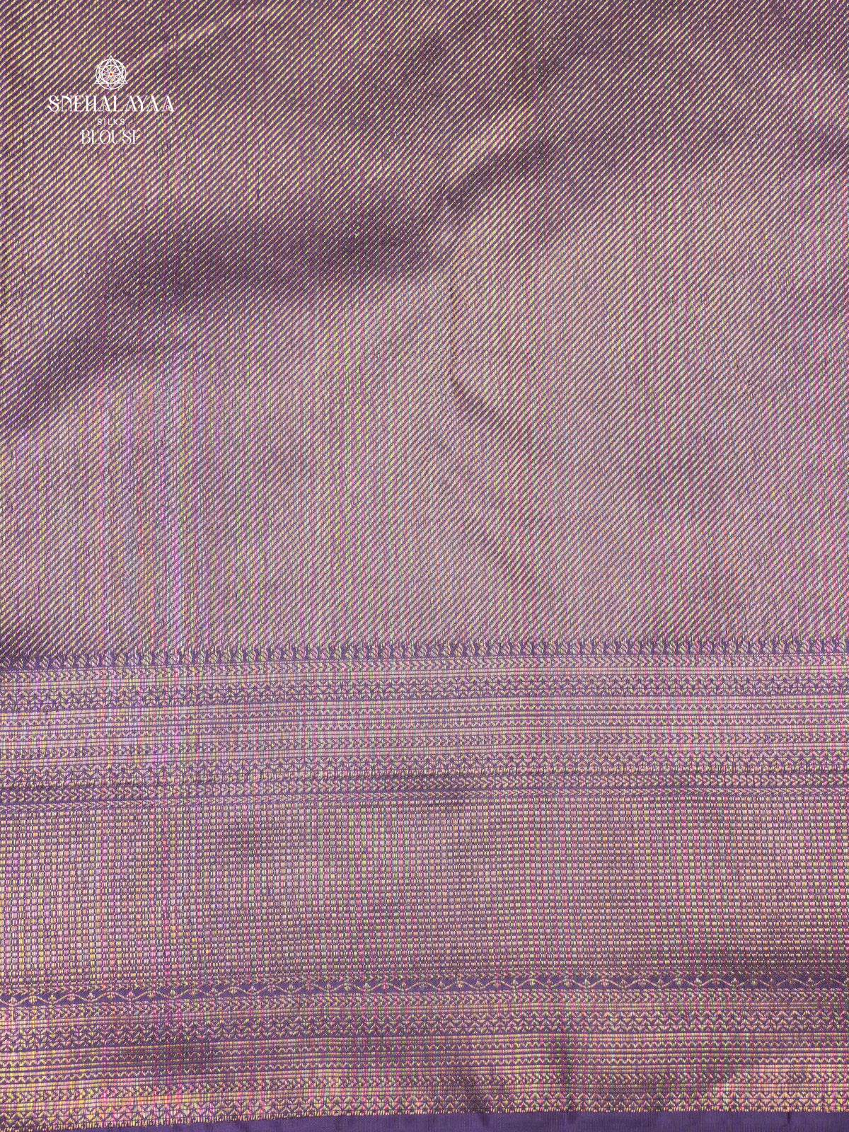 Navy Blue Kanjivaram Silk Saree