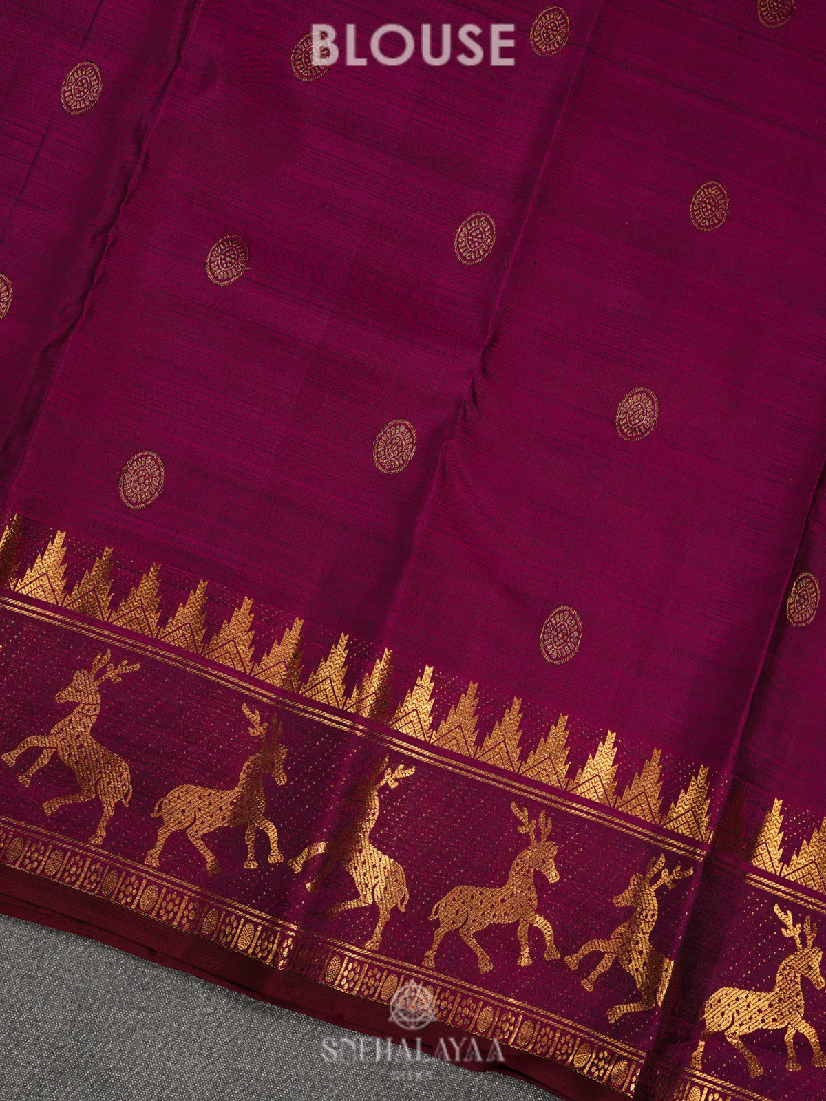 Lime Green Kanjivaram Silk Saree