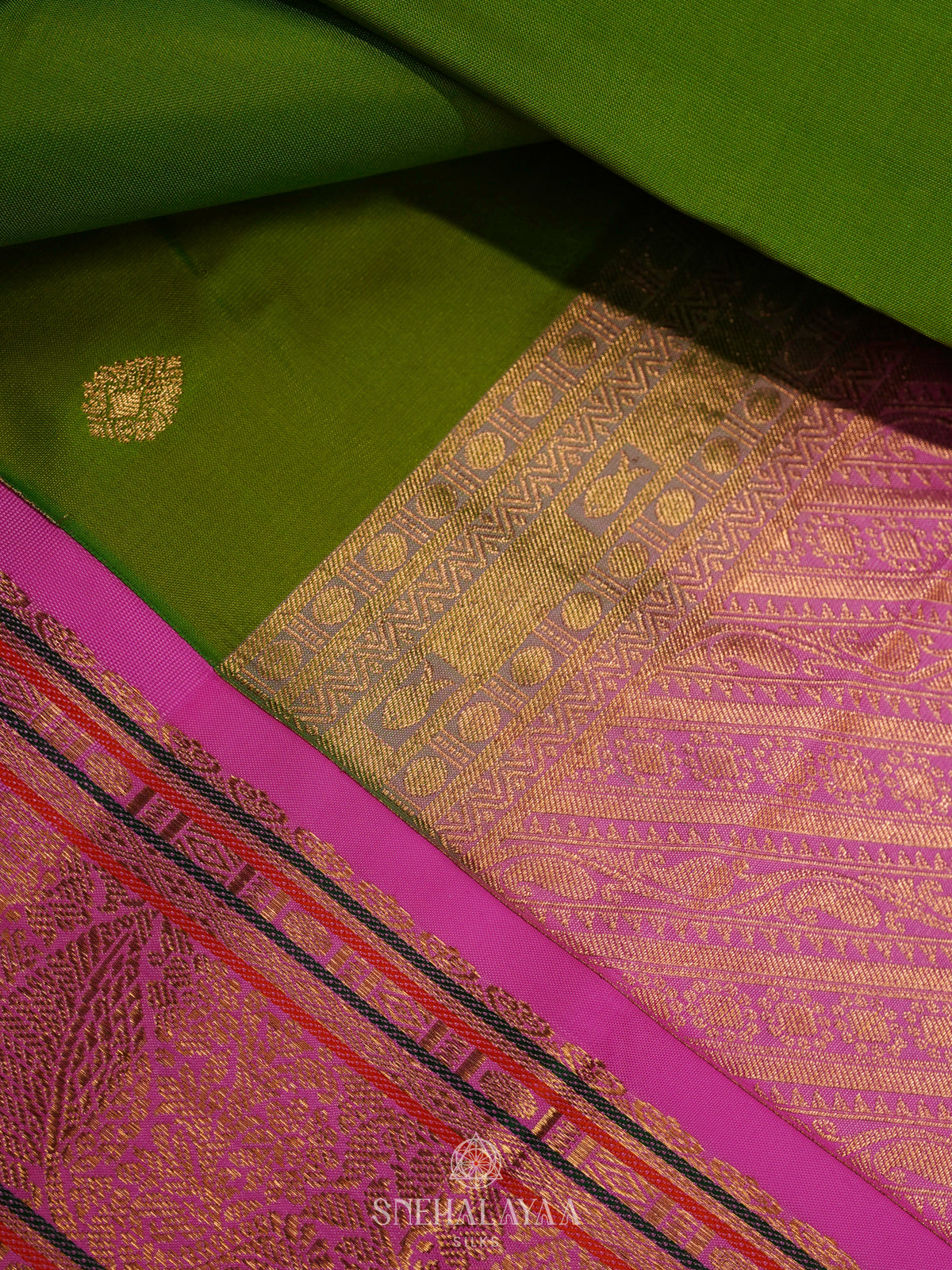 Green Kanjivaram Silk Saree