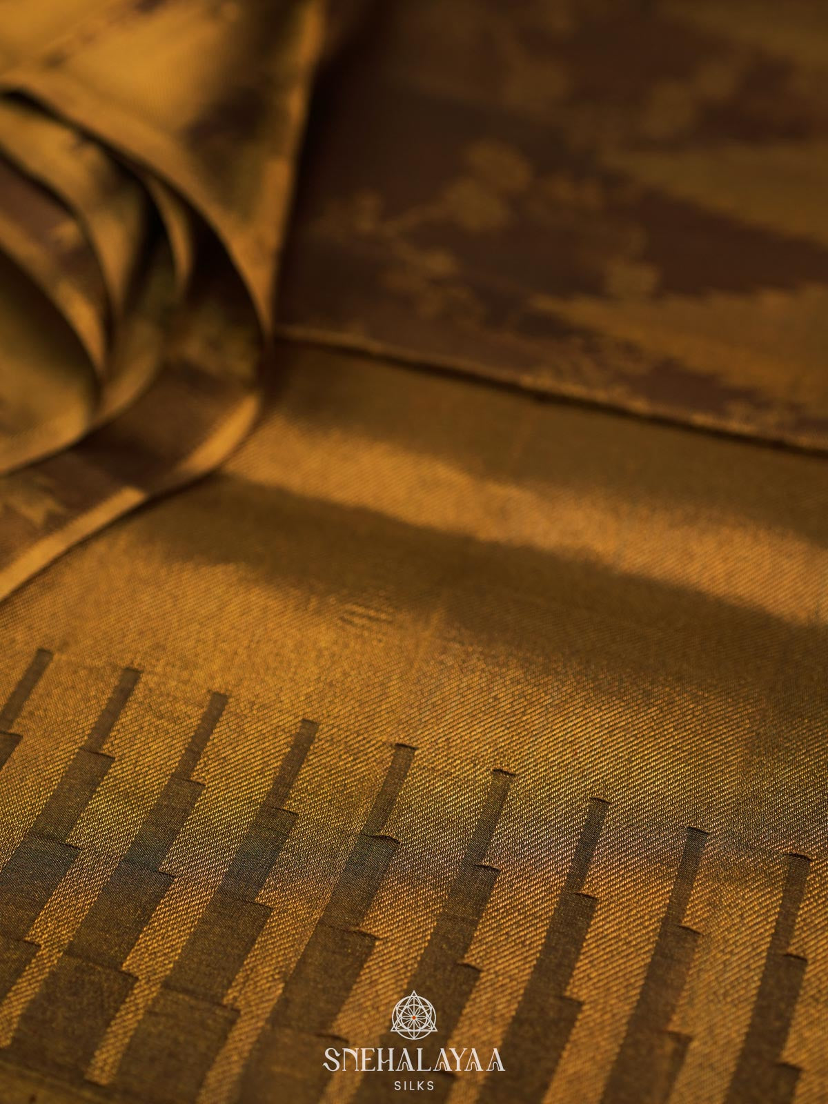 Bronze Kanjivaram Silk Saree