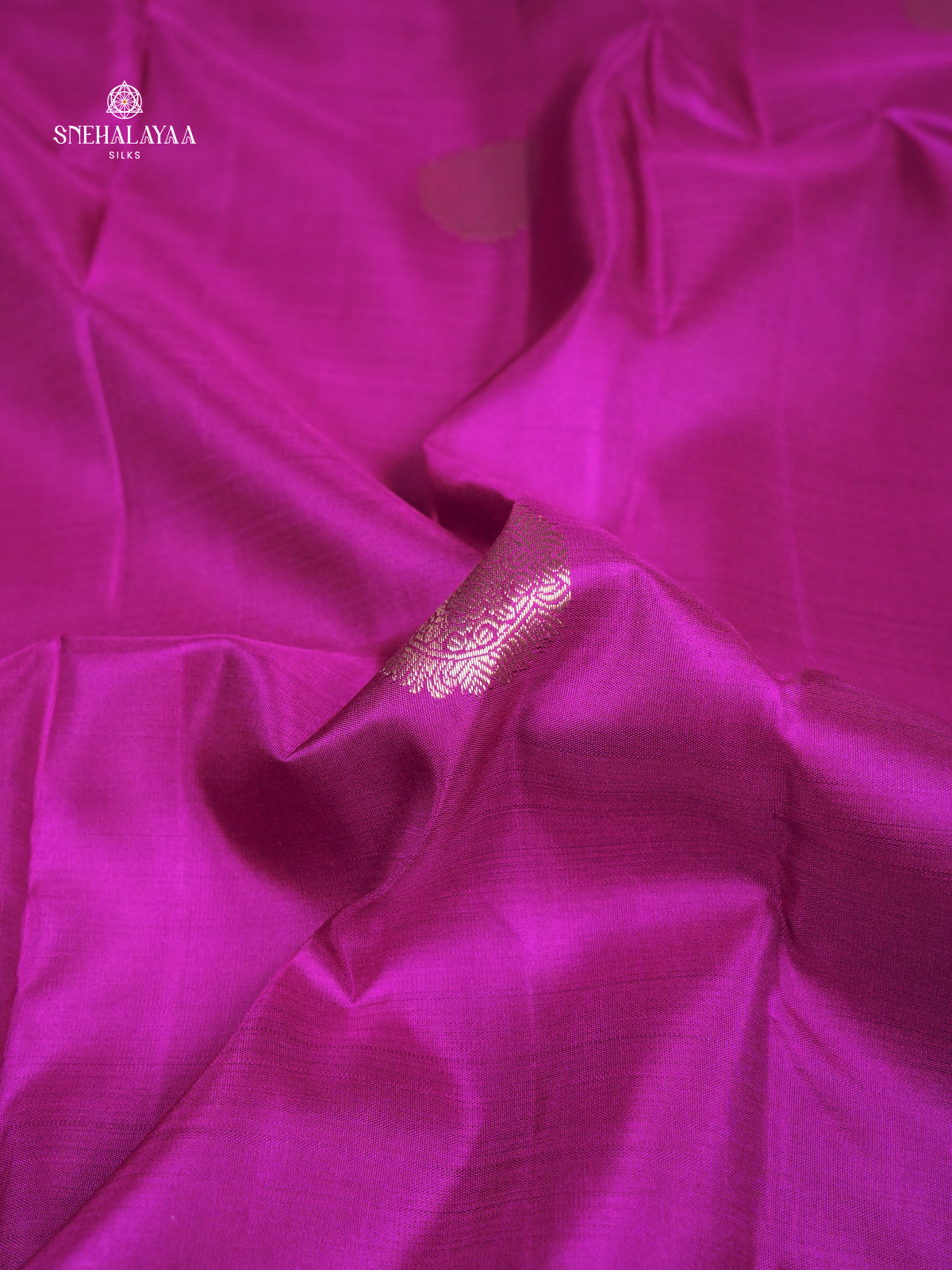 Magenta Purple Kanjivaram Silk Saree