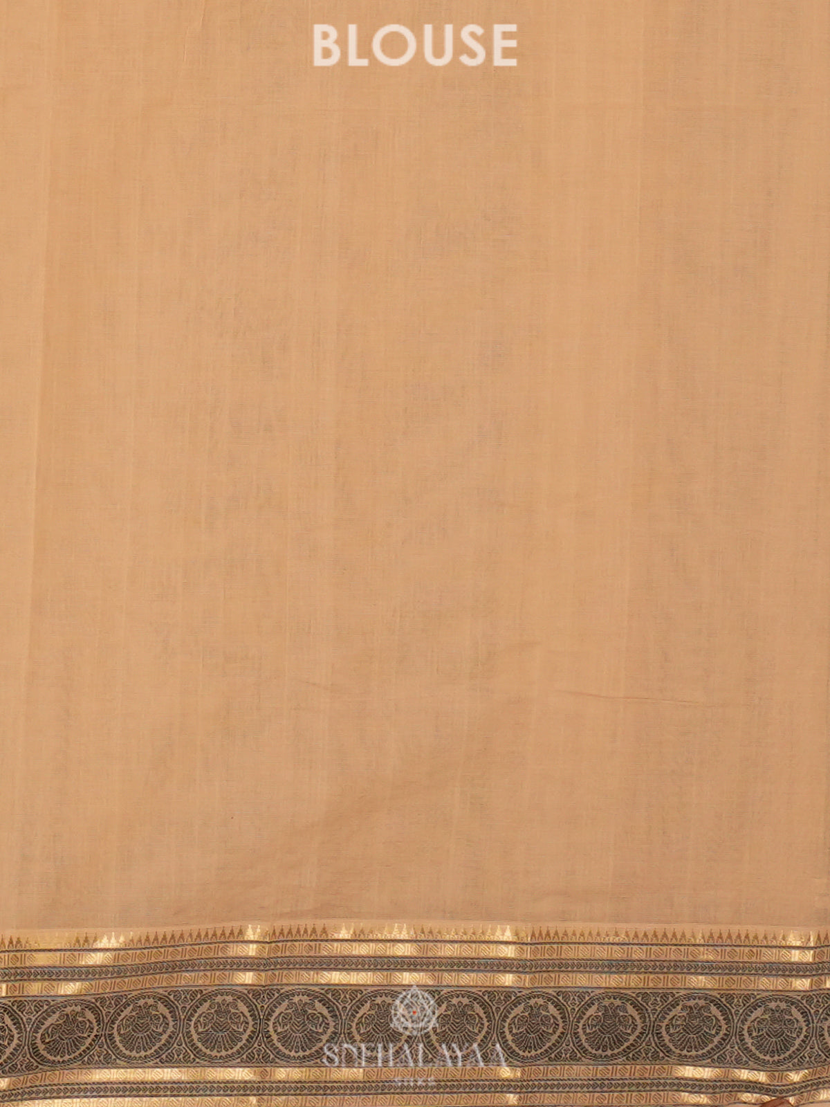 Beige Kanchi Cotton Saree