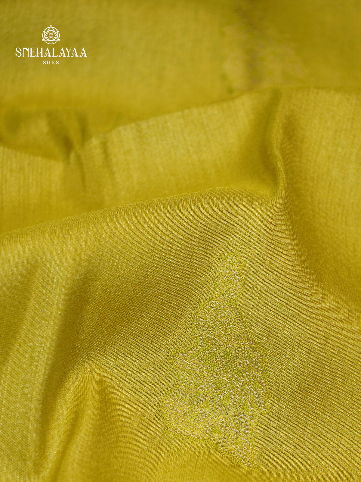 Yellow Dola Silk Saree