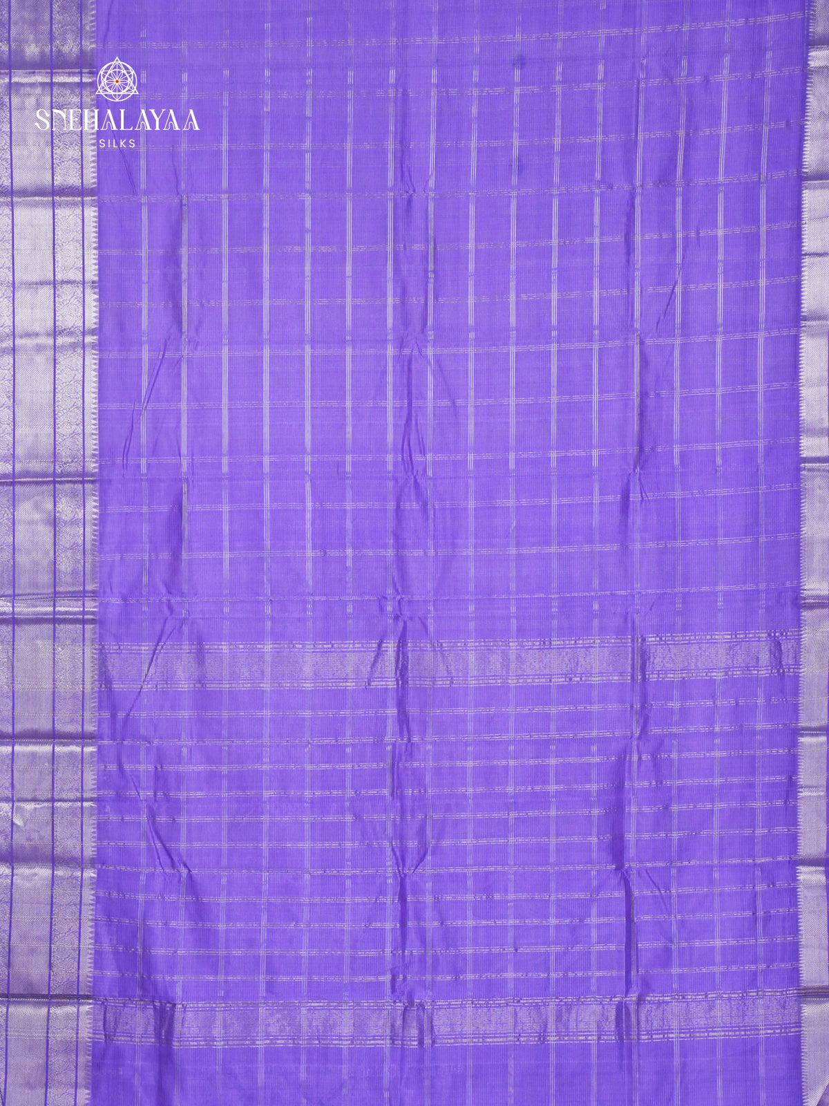 Soft Purple Mangalagiri Silk Cotton Saree