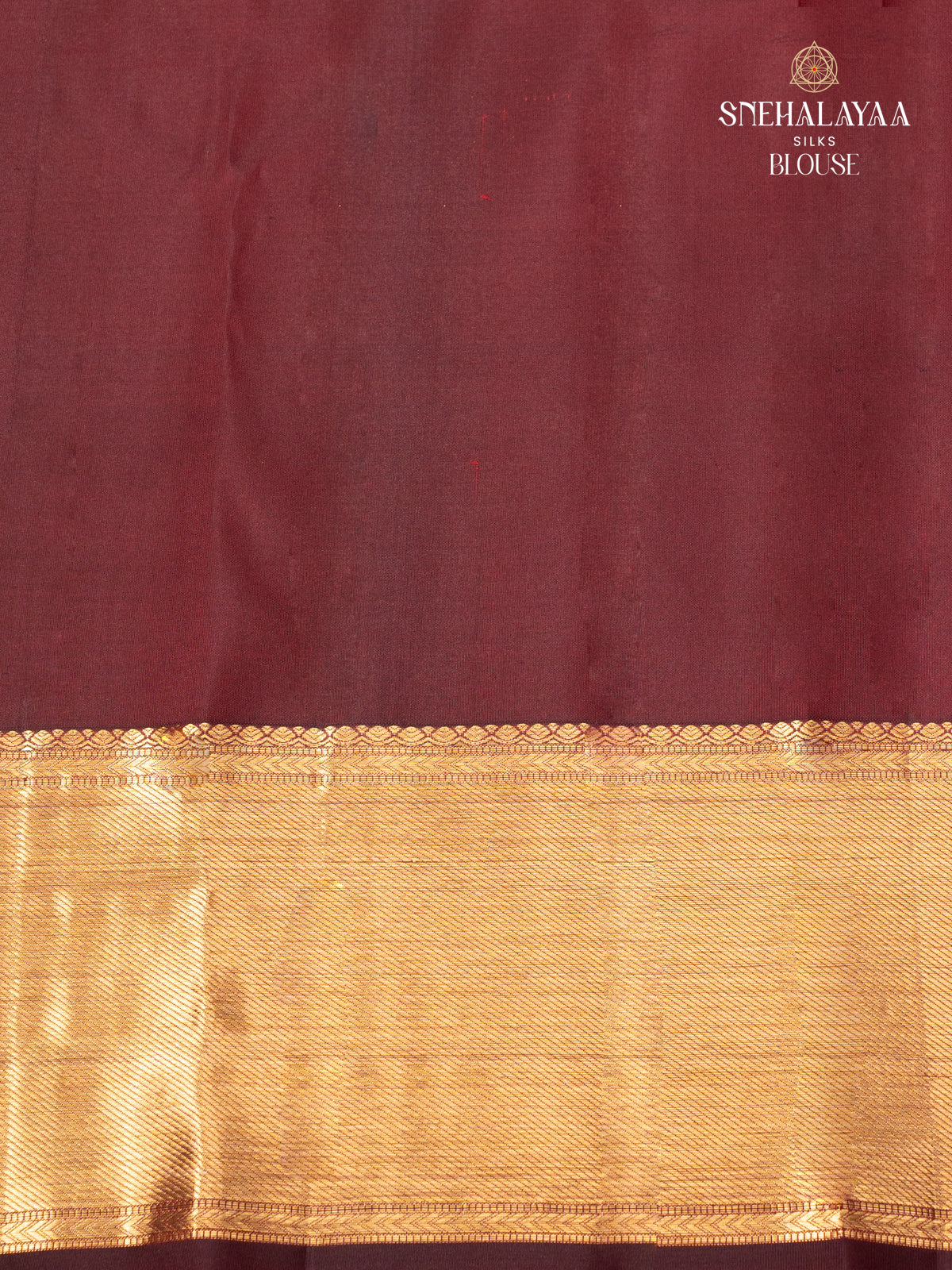 Maroon Kanjivaram Silk Saree