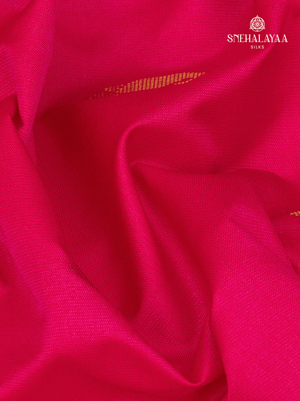 Rani Pink Gadwal Silk Saree