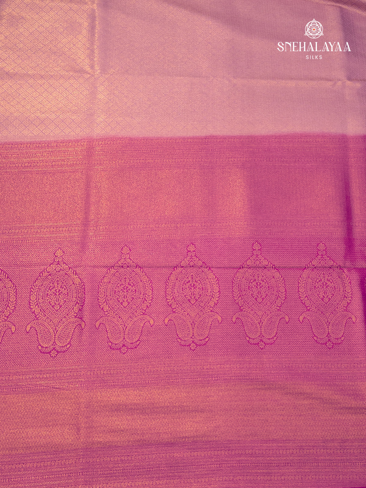 Peach Soft Silk Saree