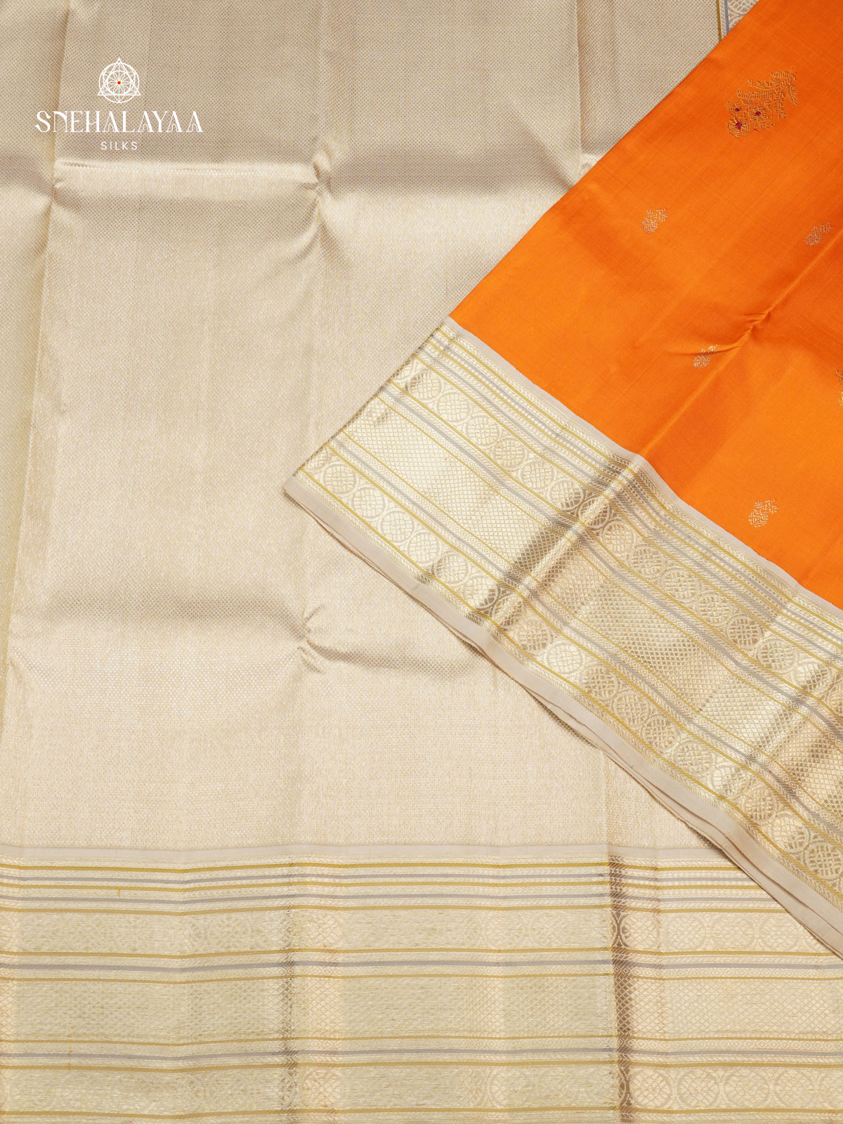 Mustard Yellow Kanjivaram Silk Saree