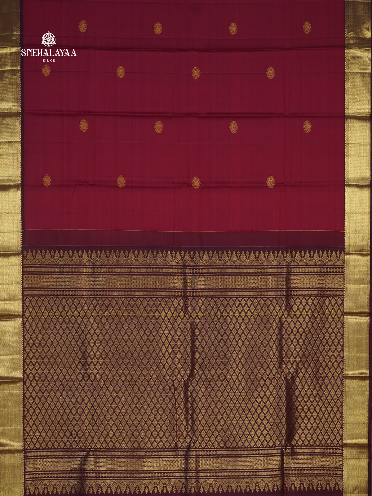 Purple Kanjivaram Silk Saree