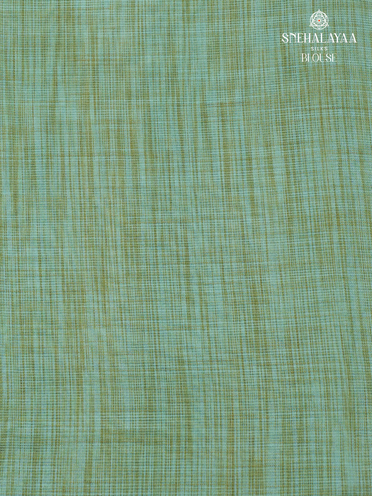 Teal Blue Printed Kota Saree